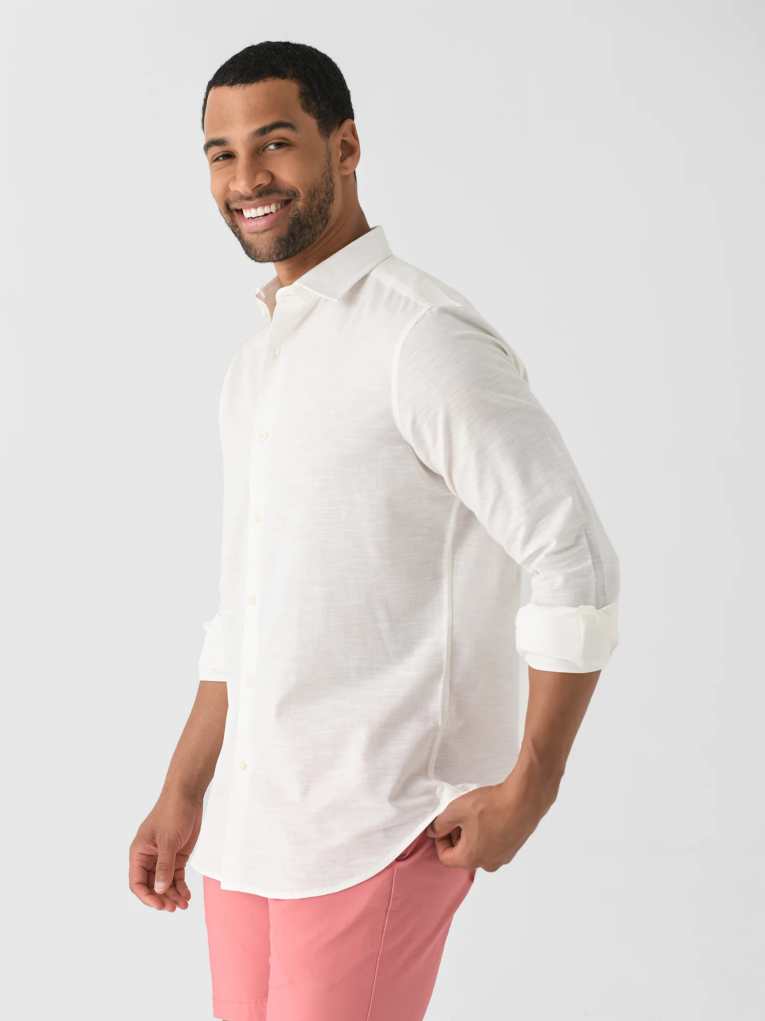 Nicoló Men's Naples Long Sleeve Shirt - Image 24