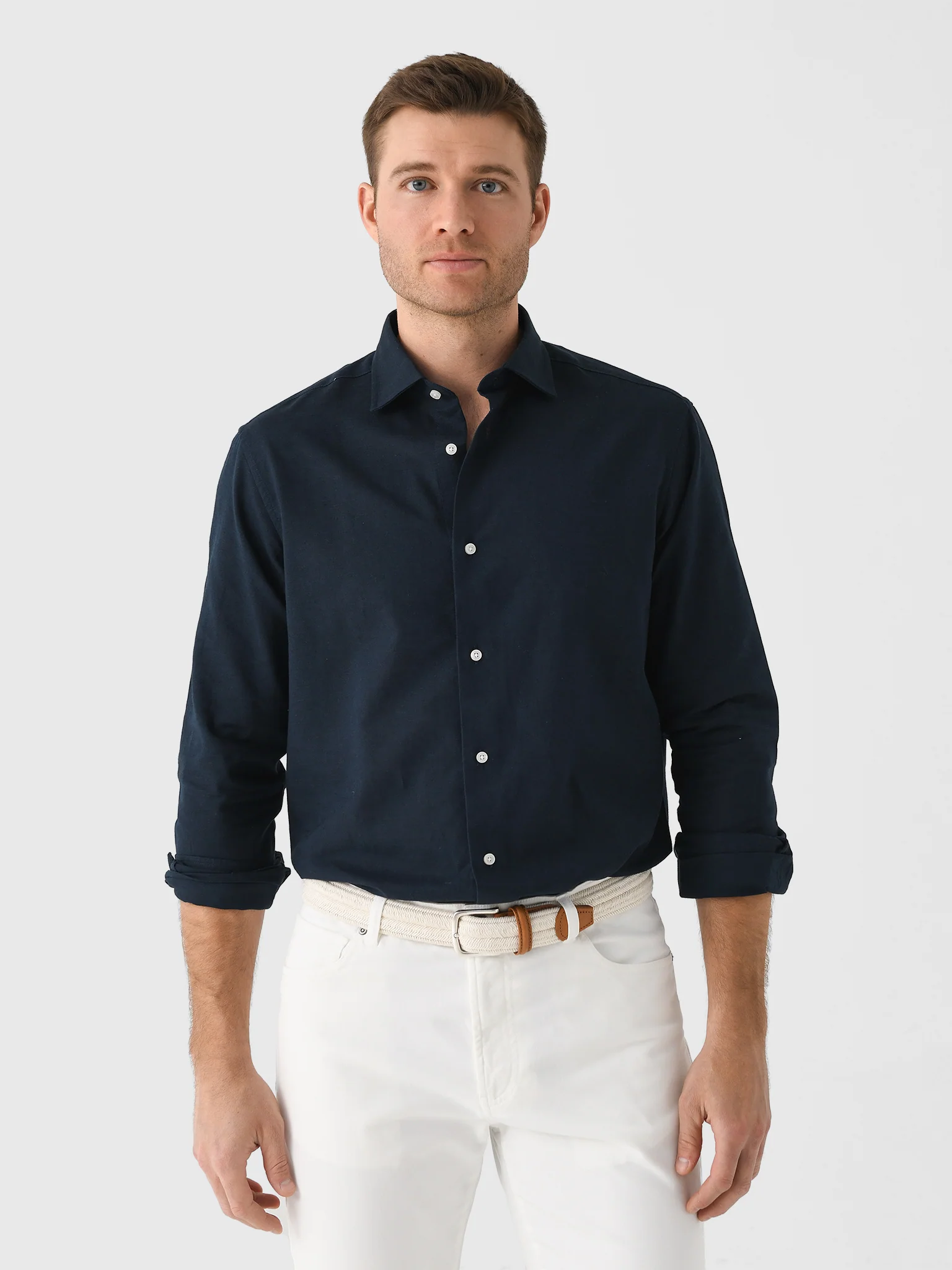 Nicoló Men's Naples Long Sleeve Shirt - Image 7