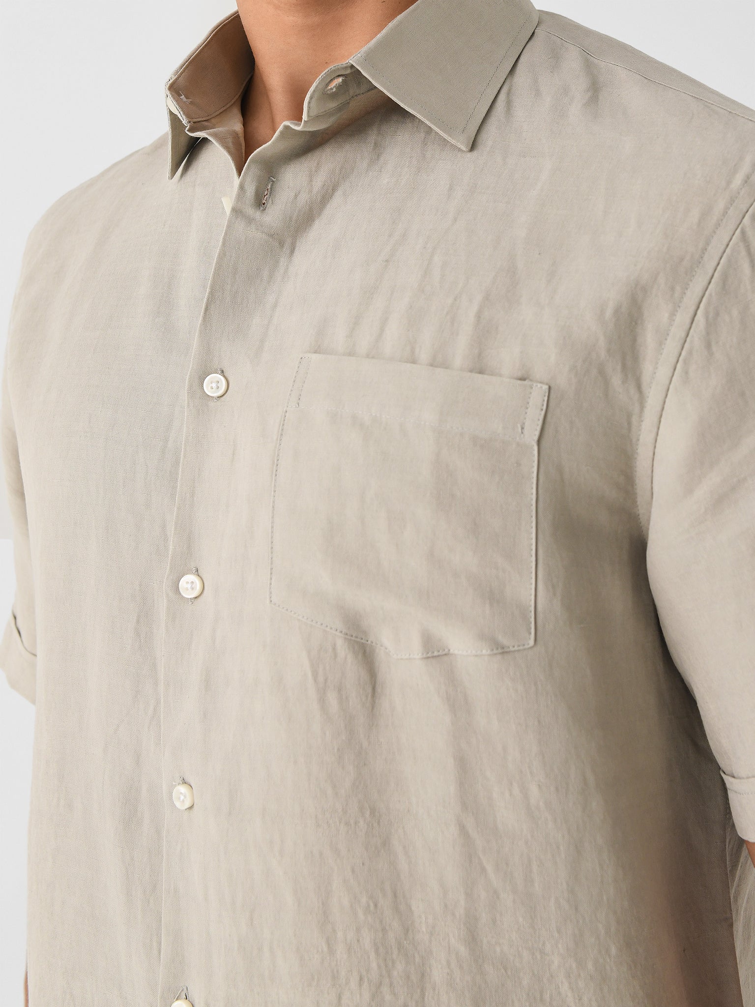 Nicoló Men's Short Sleeve Camp Shirt - Image 11