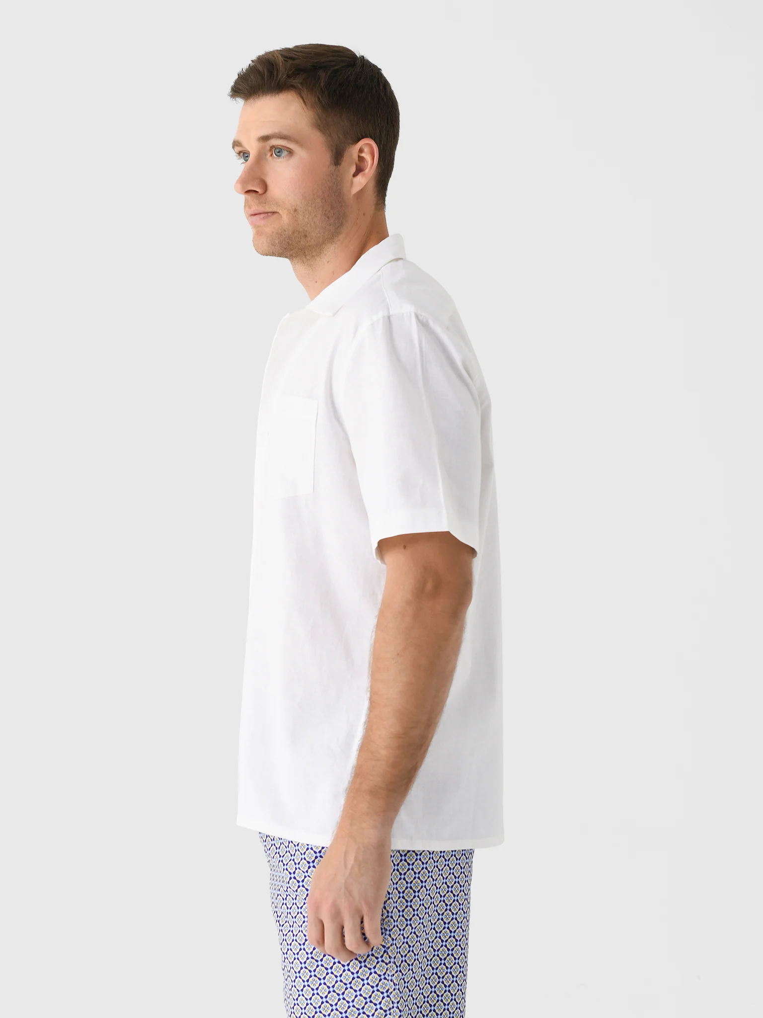 Nicoló Men's Short Sleeve Camp Shirt - Image 14