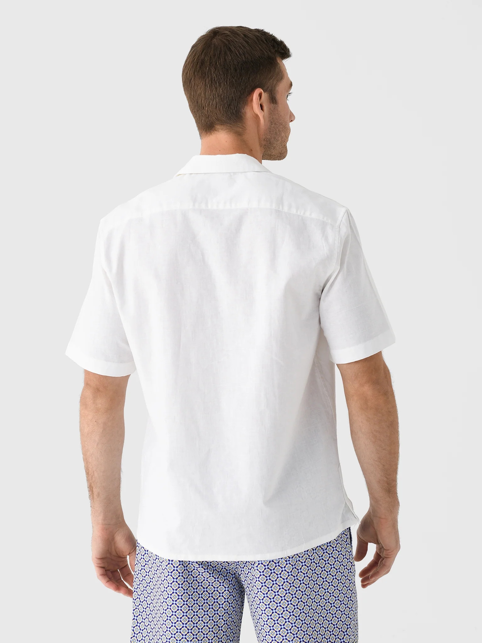 Nicoló Men's Short Sleeve Camp Shirt - Image 15