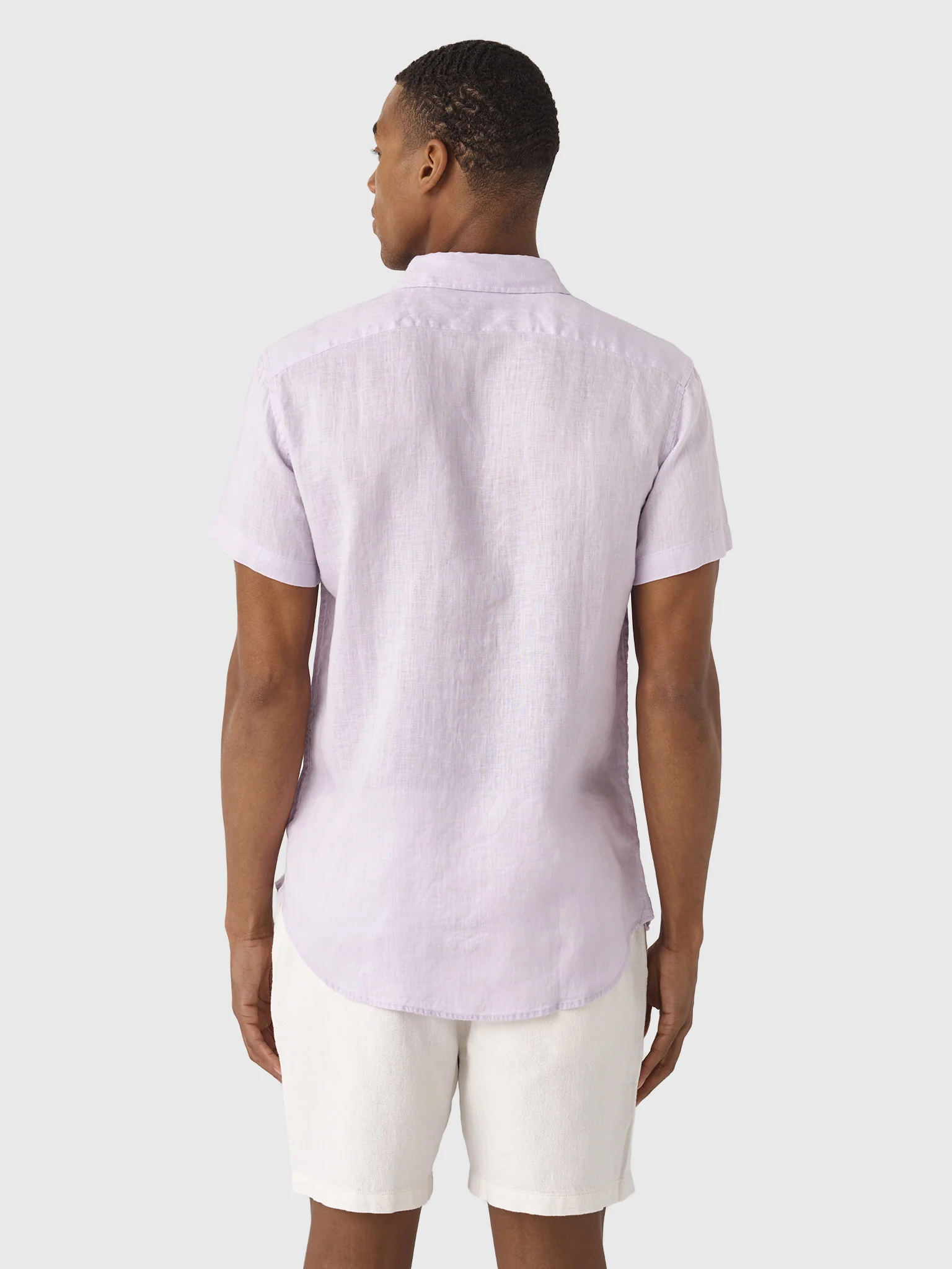 Nicoló Men's Short Sleeve Linen Shirt - Image 24