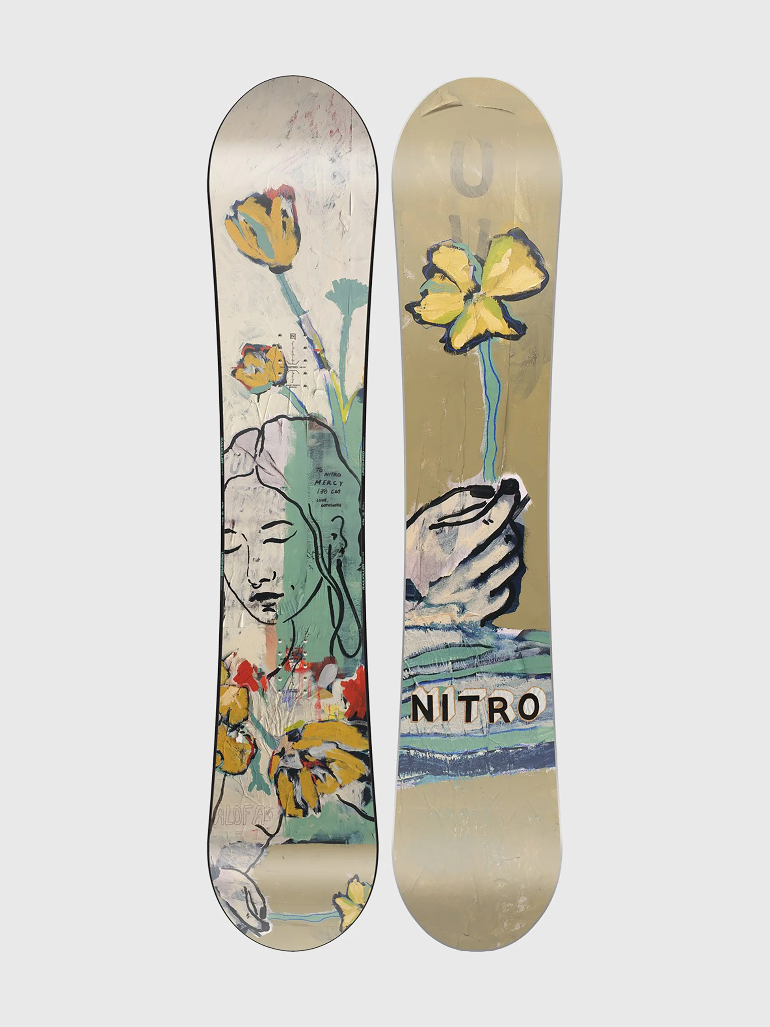 Nitro Mercy Women's Snowboard 2025