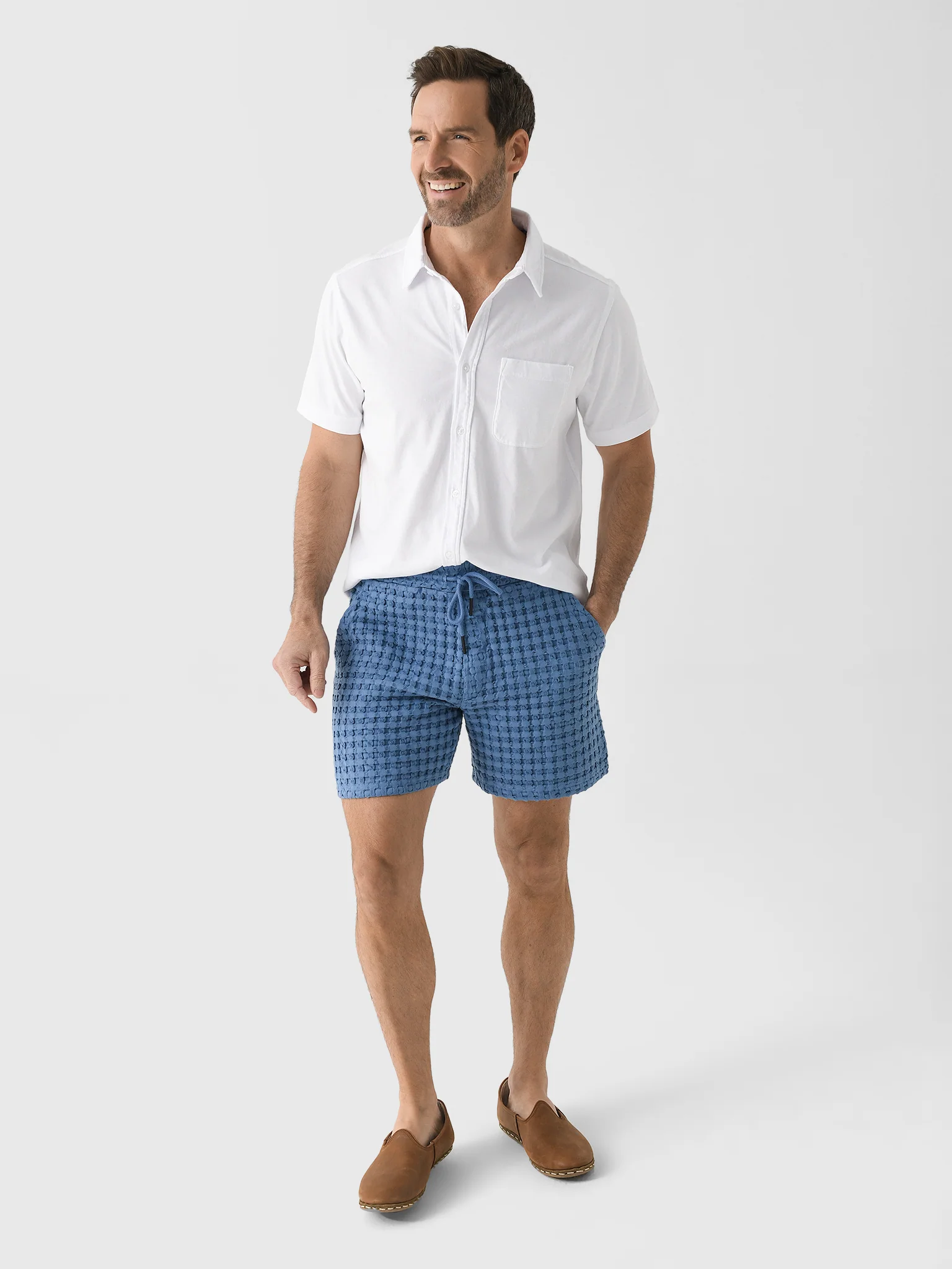 OAS Men's Coronet Porto Waffle Short - Image 2