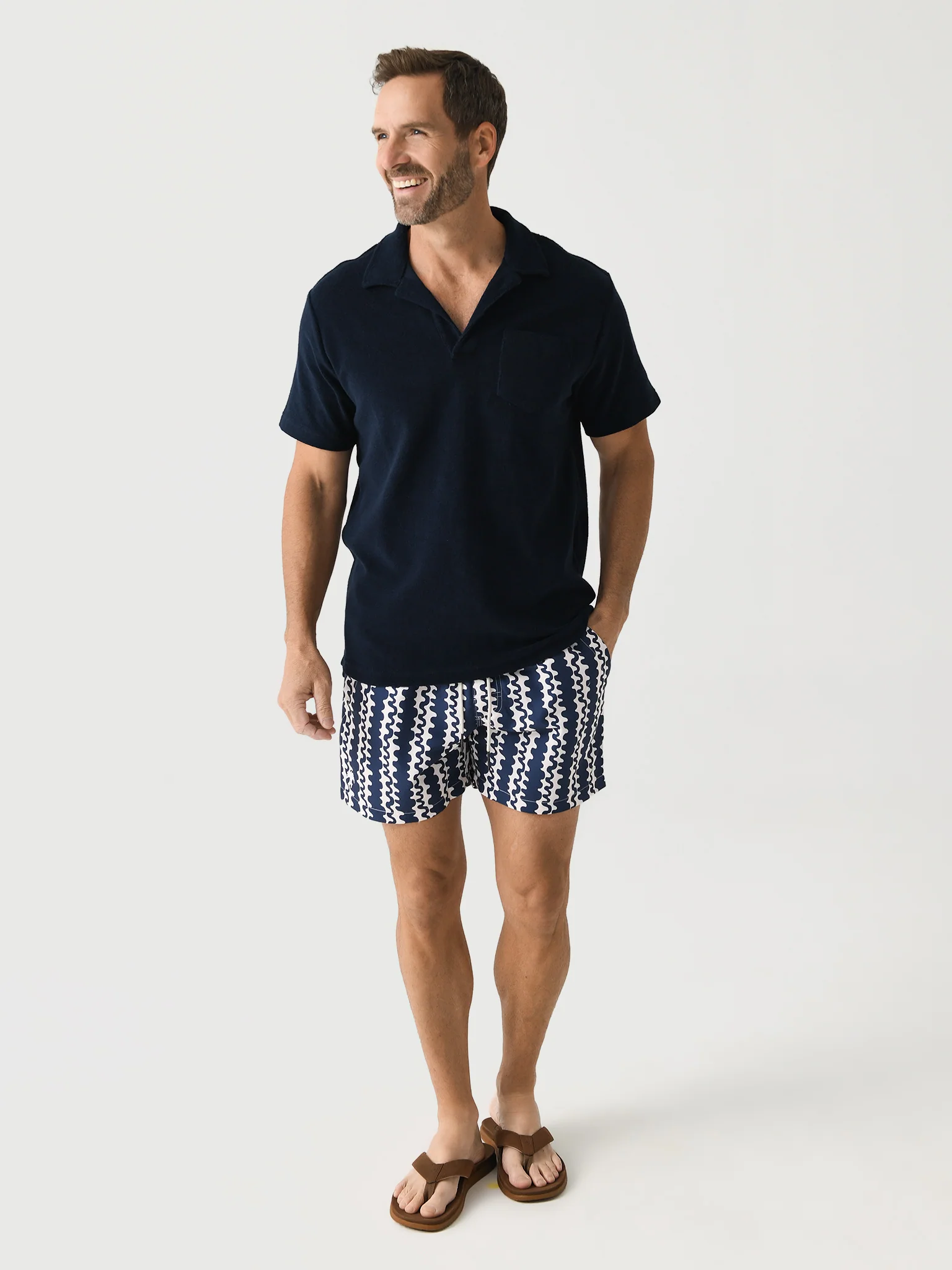 OAS Men's Scribble Swim Trunk - Image 2
