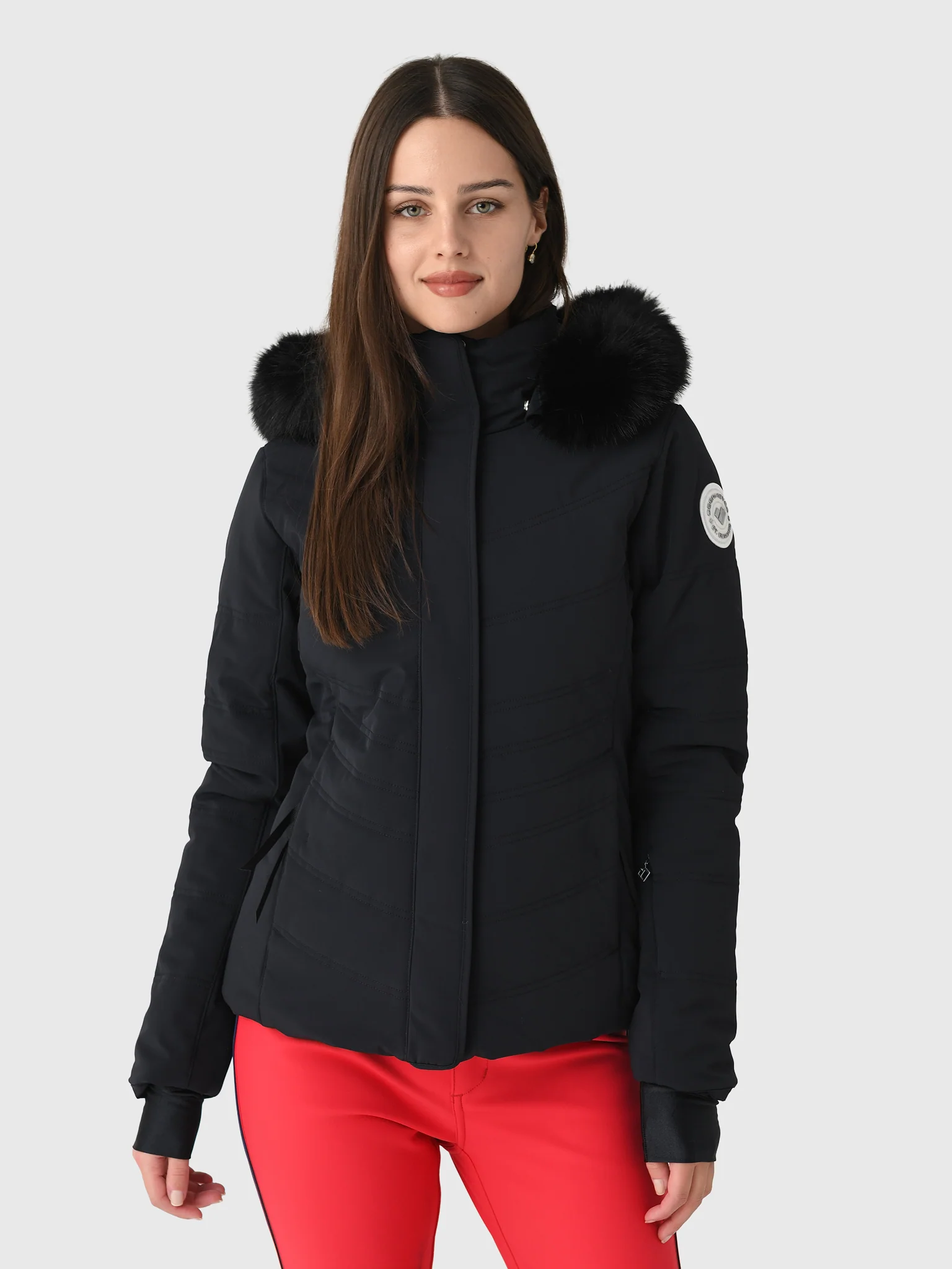 Obermeyer Women's X Saint Bernard Tuscany Elite Jacket - Image 9