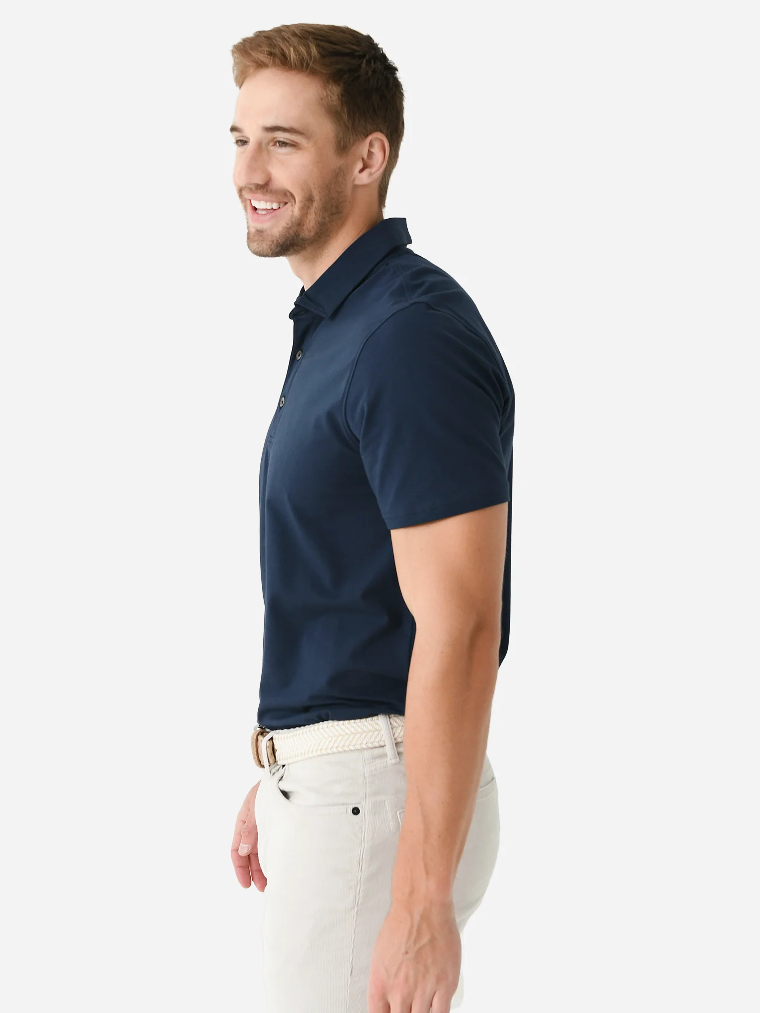 Orchard + Broome Men's Grand Pima Stretch Polo - Image 11