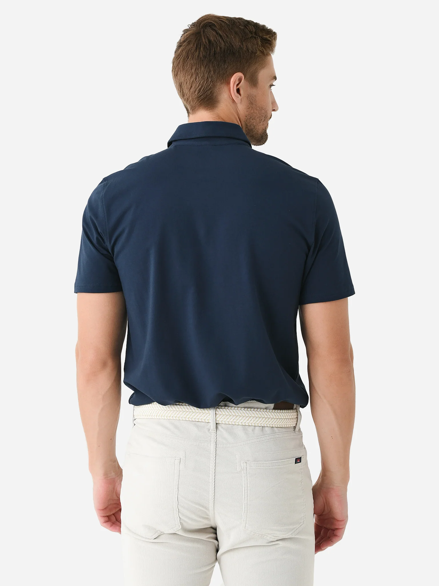 Orchard + Broome Men's Grand Pima Stretch Polo - Image 12