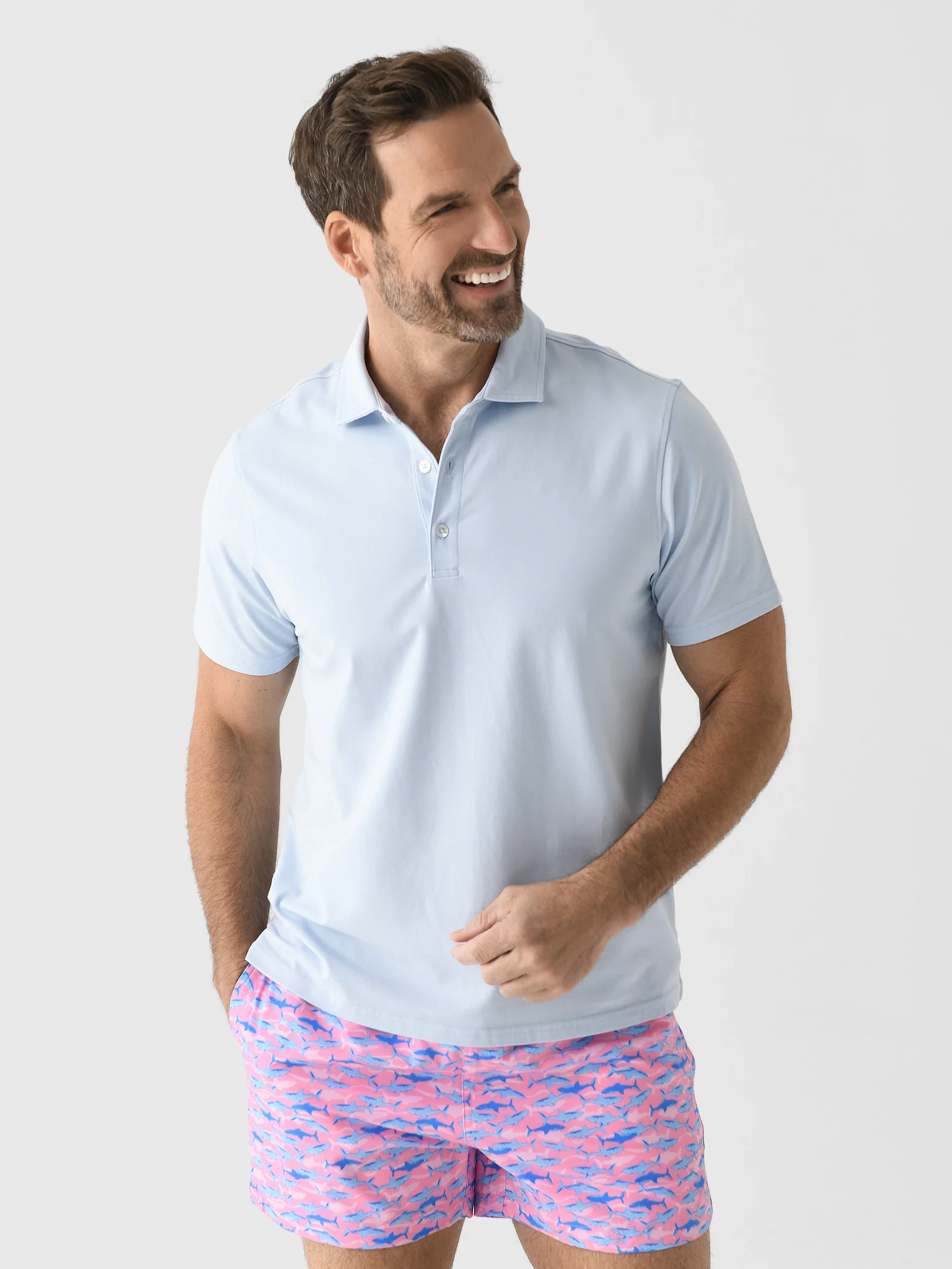 Orchard + Broome Men's Grand Pima Stretch Polo - Image 26