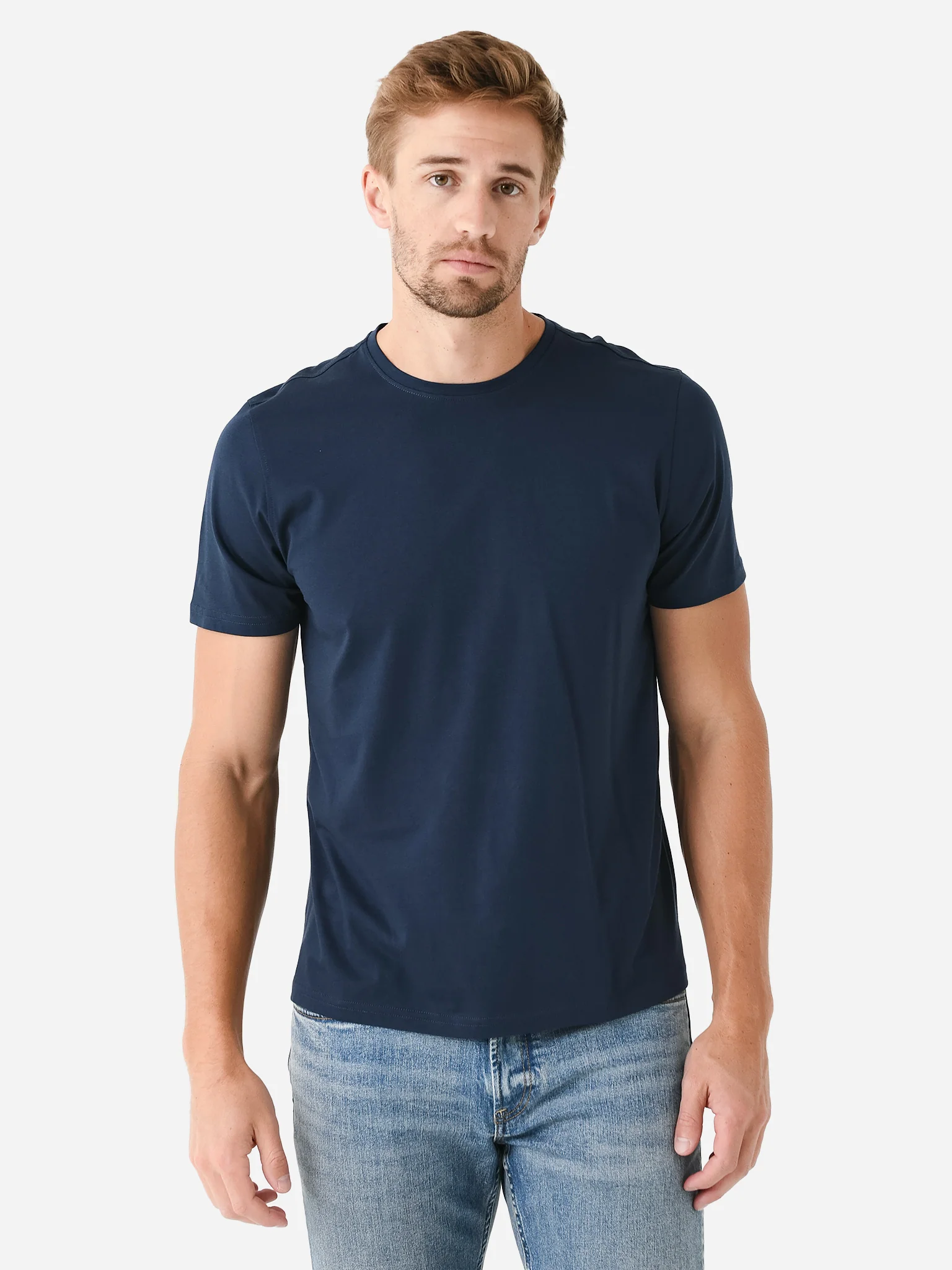 Orchard + Broome Men's Orchard Pima Cotton Tee - Image 10