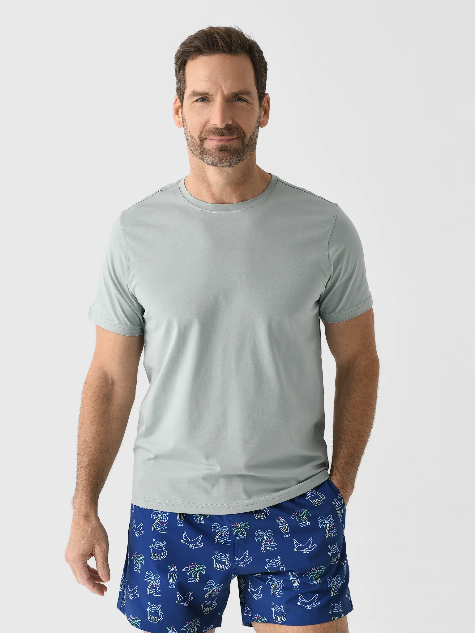 Orchard + Broome Men's Orchard Pima Cotton Tee - Image 14