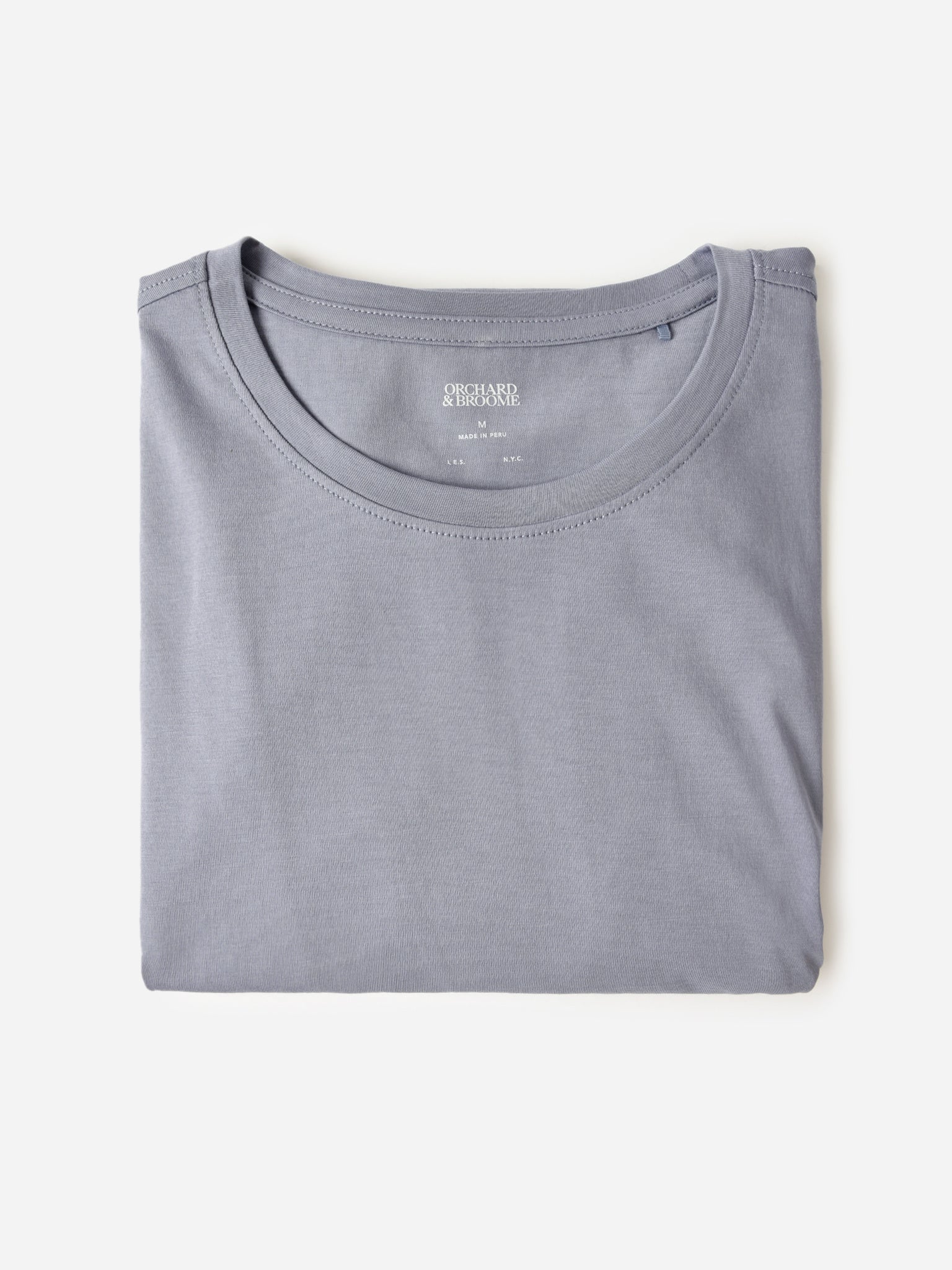 Orchard + Broome Men's Orchard Pima Cotton Tee - Image 34