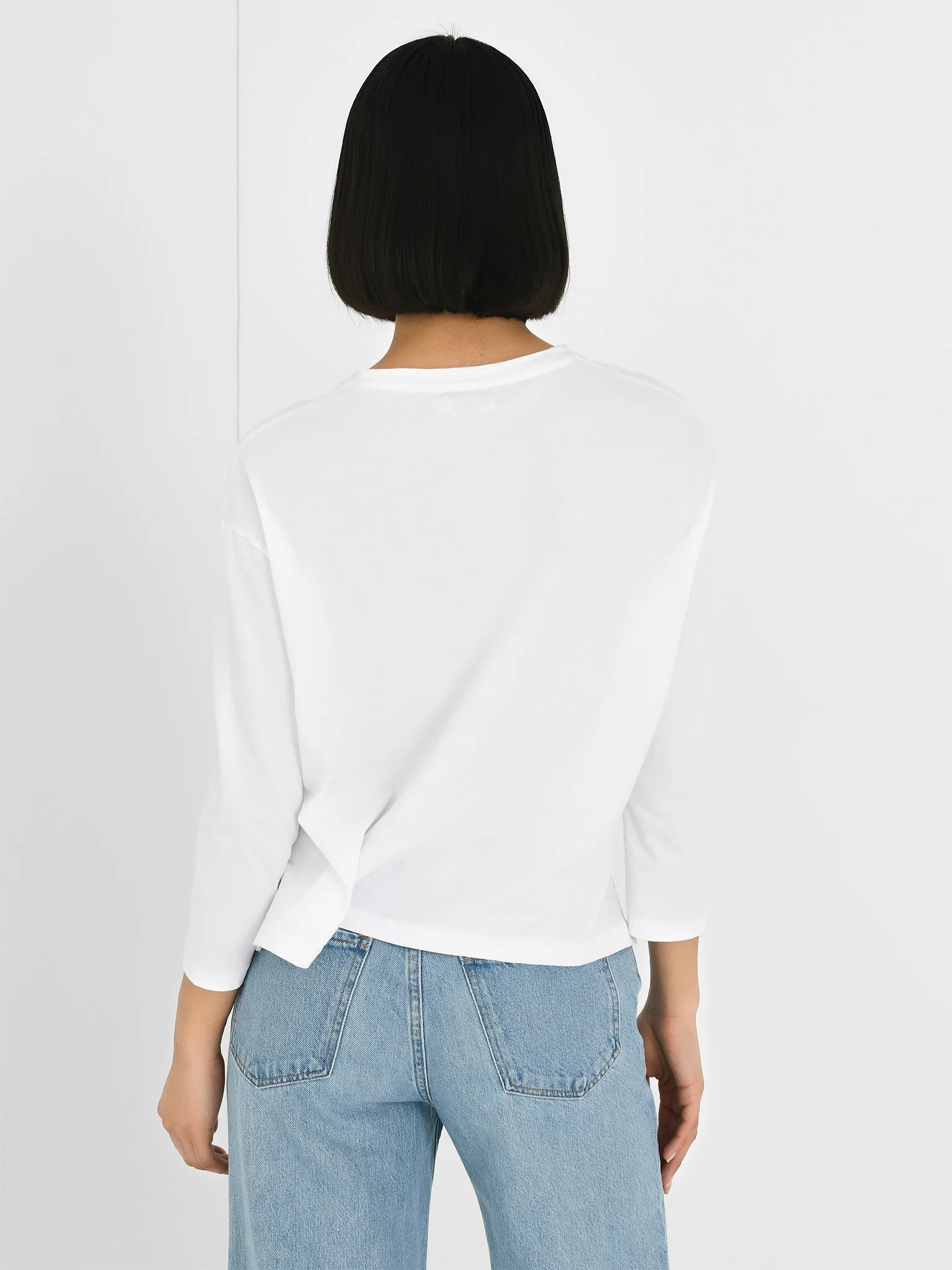 Organic John Patrick Women's Crop Tee - Image 4