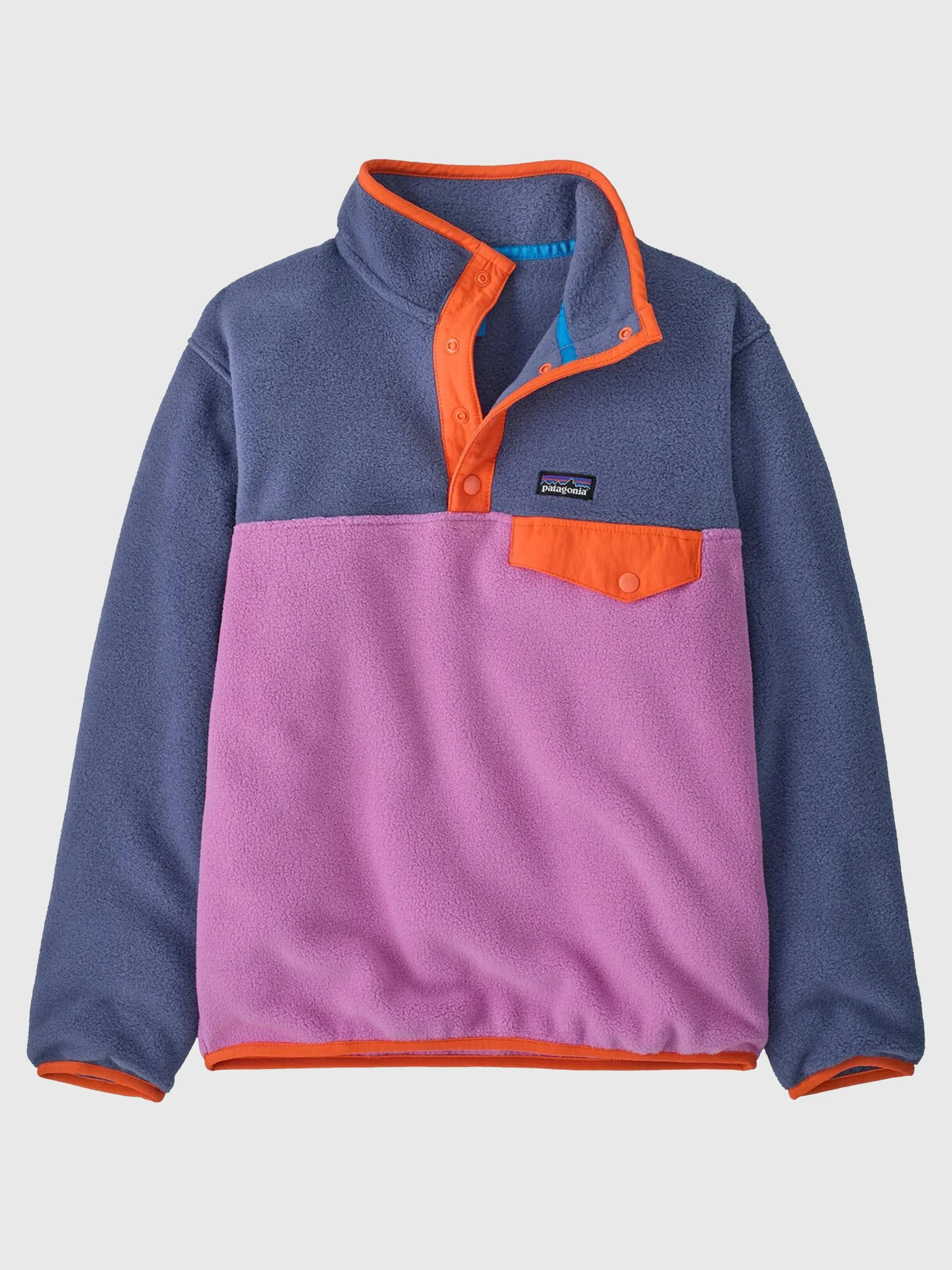 Patagonia Kids' Lightweight Synchilla® Snap-T® Fleece Pullover - Image 2
