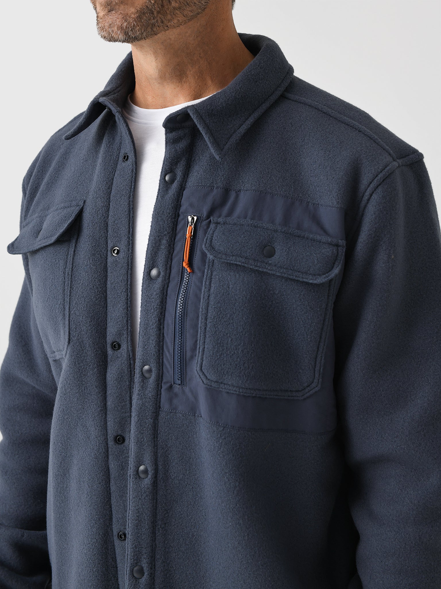Patagonia Men's Synchilla® Fleece Shirt Jacket - Image 5