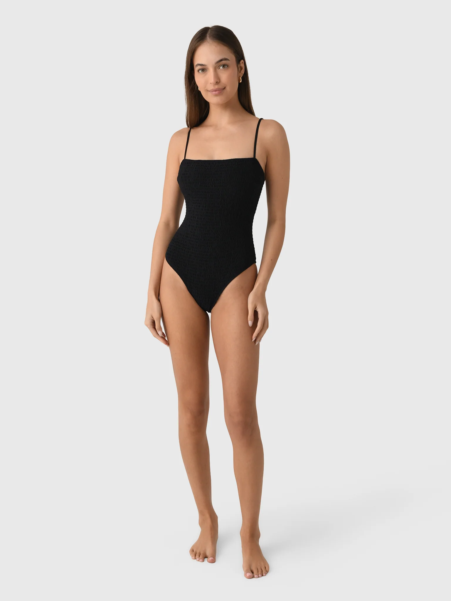 Peony Women's Shirred One-Piece Swimsuit - Image 2