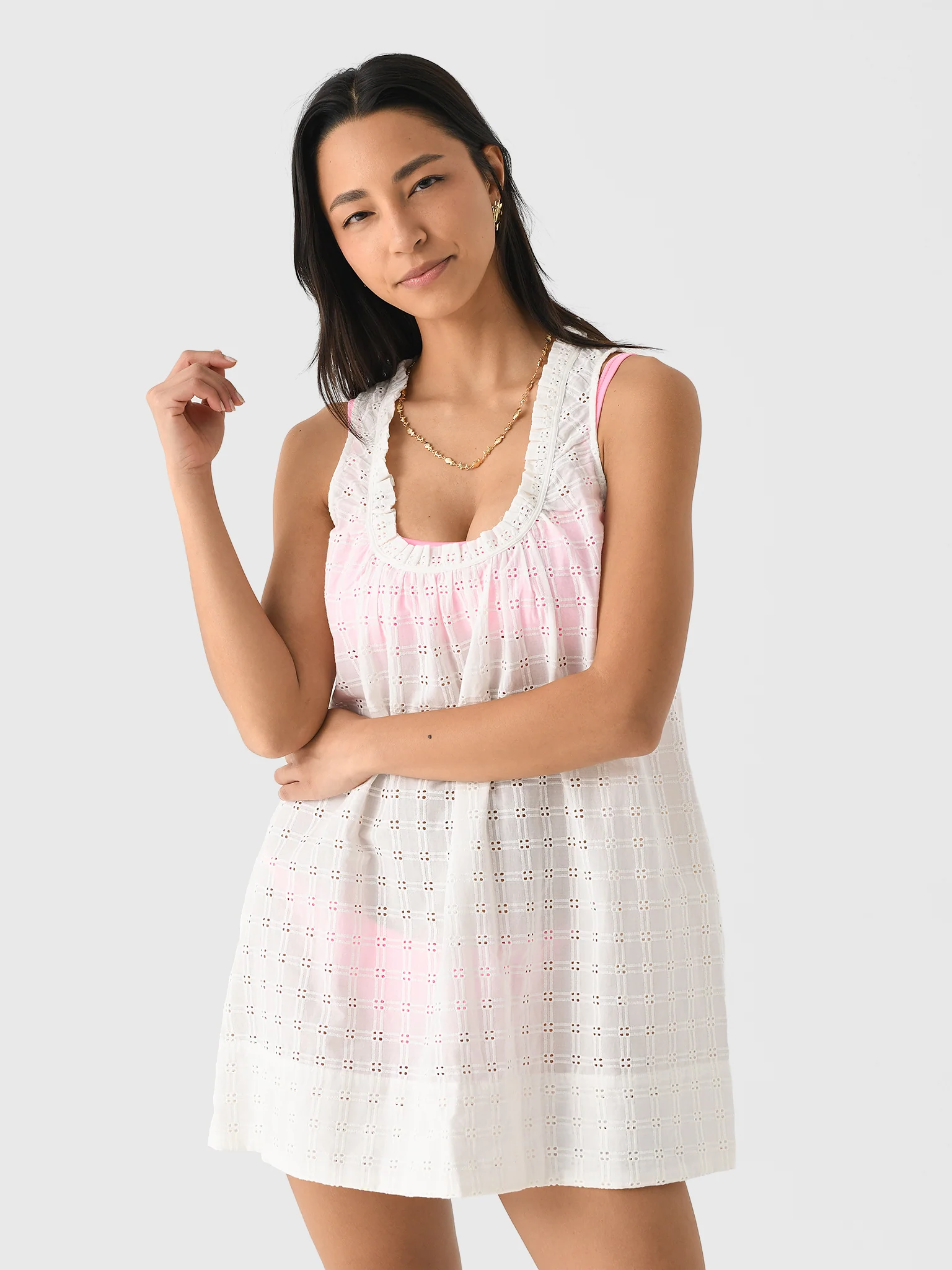 Peony Women's Summer Mini Dress