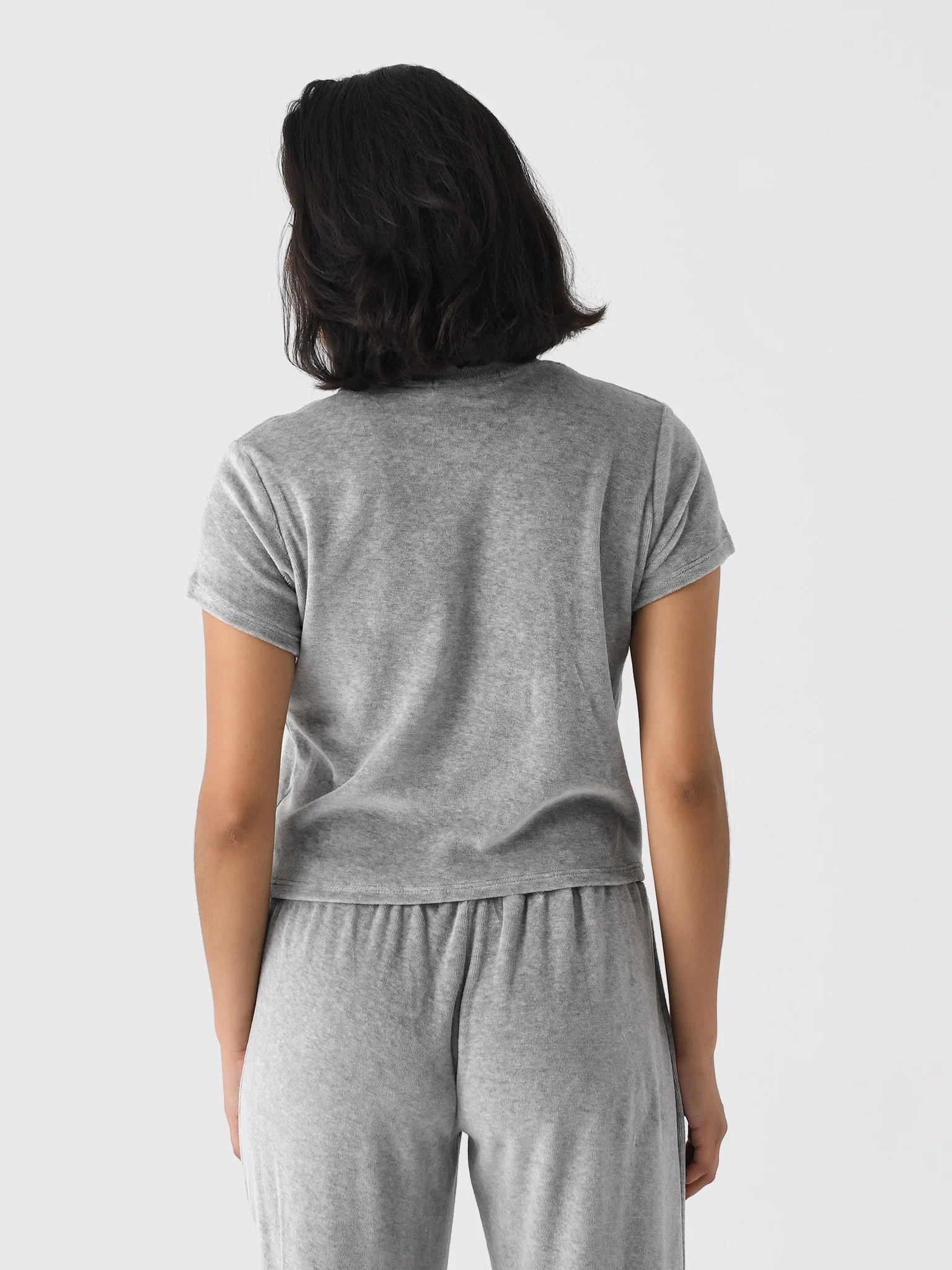 Perfect White Tee Women's Clara Velour Tee - Image 4