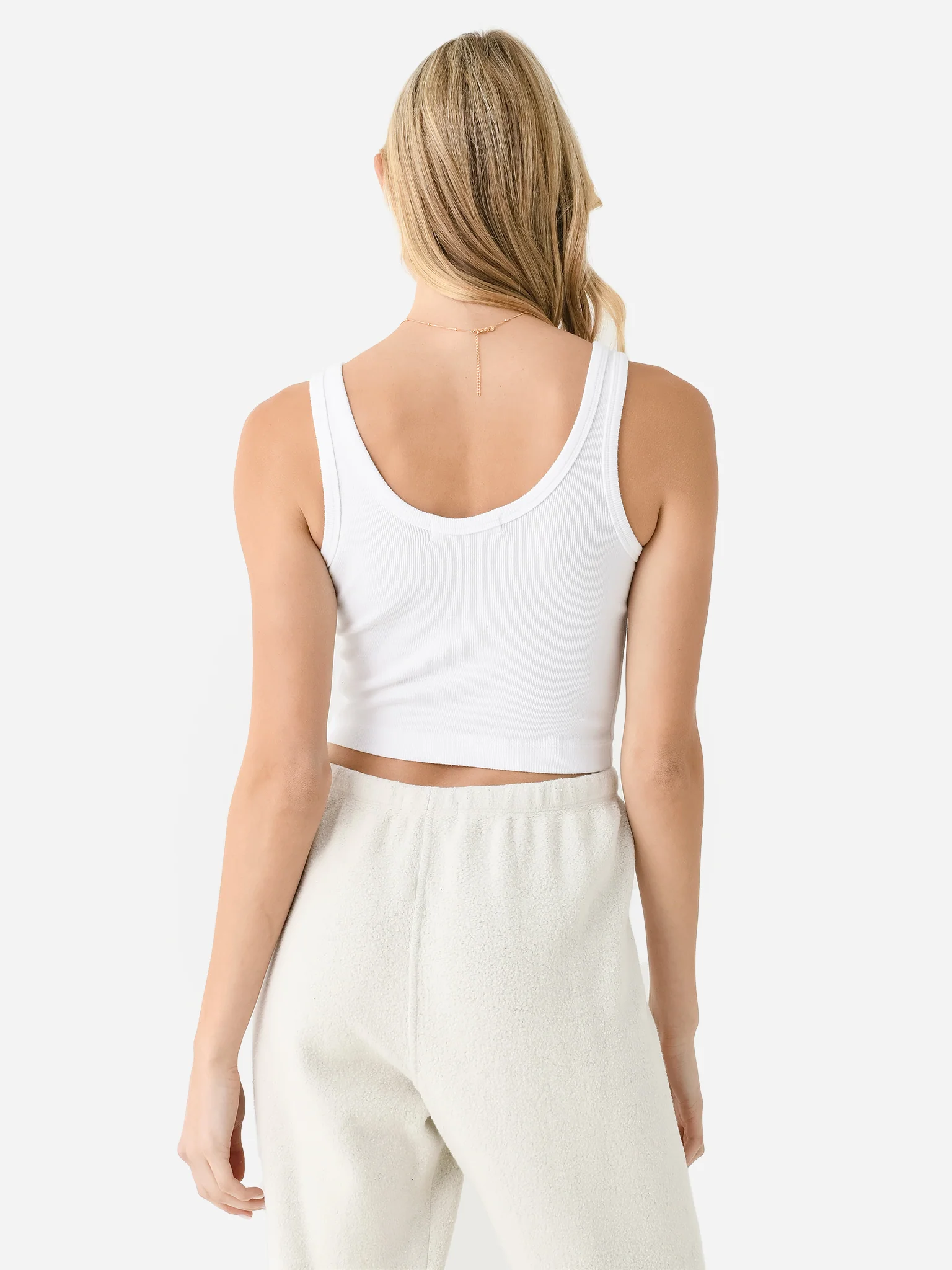 Perfect White Tee Women's Daisy Cropped Tank - Image 6
