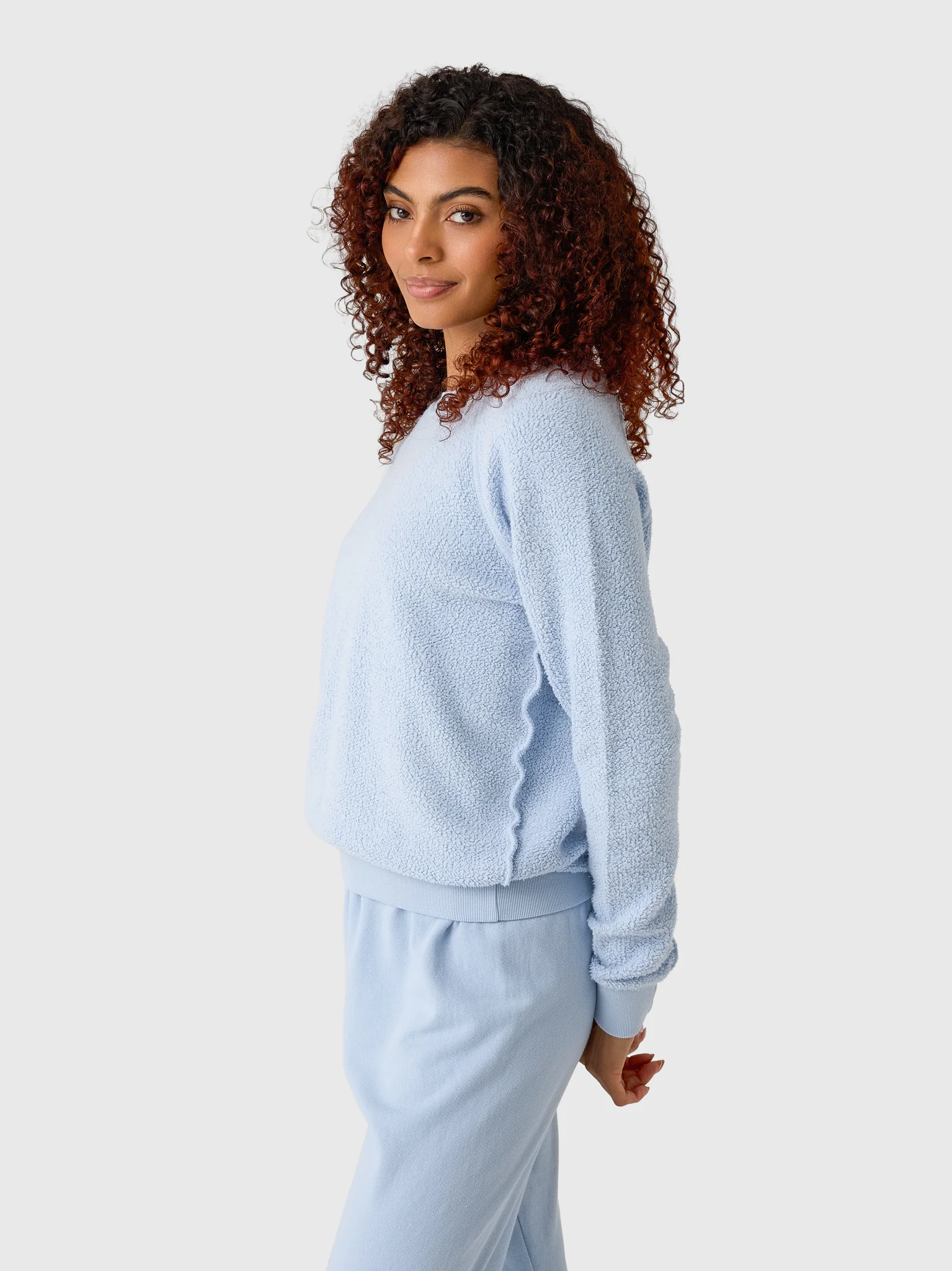 Perfect White Tee Women's Ziggy Reverse Shrunken Sweatshirt - Image 3