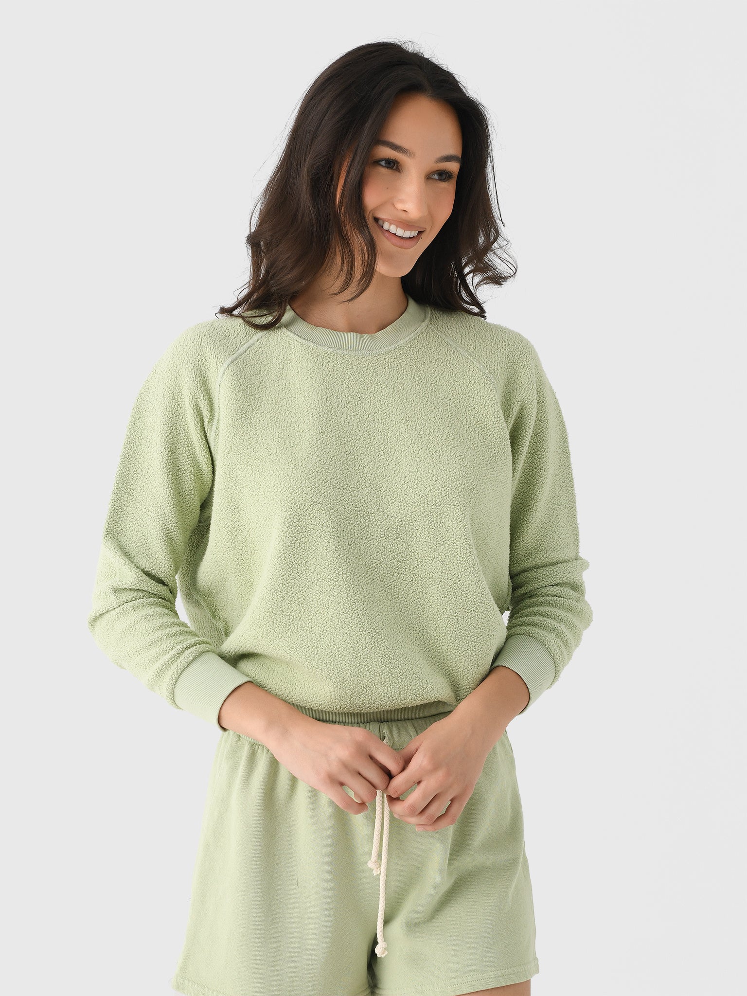 Perfect White Tee Women's Ziggy Reverse Shrunken Sweatshirt - Image 41