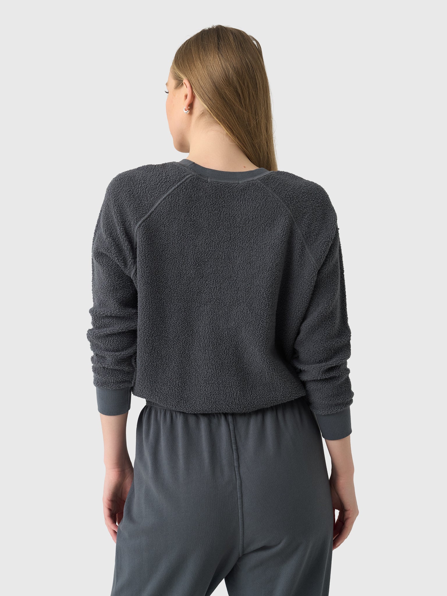 Perfect White Tee Women's Ziggy Reverse Shrunken Sweatshirt - Image 8