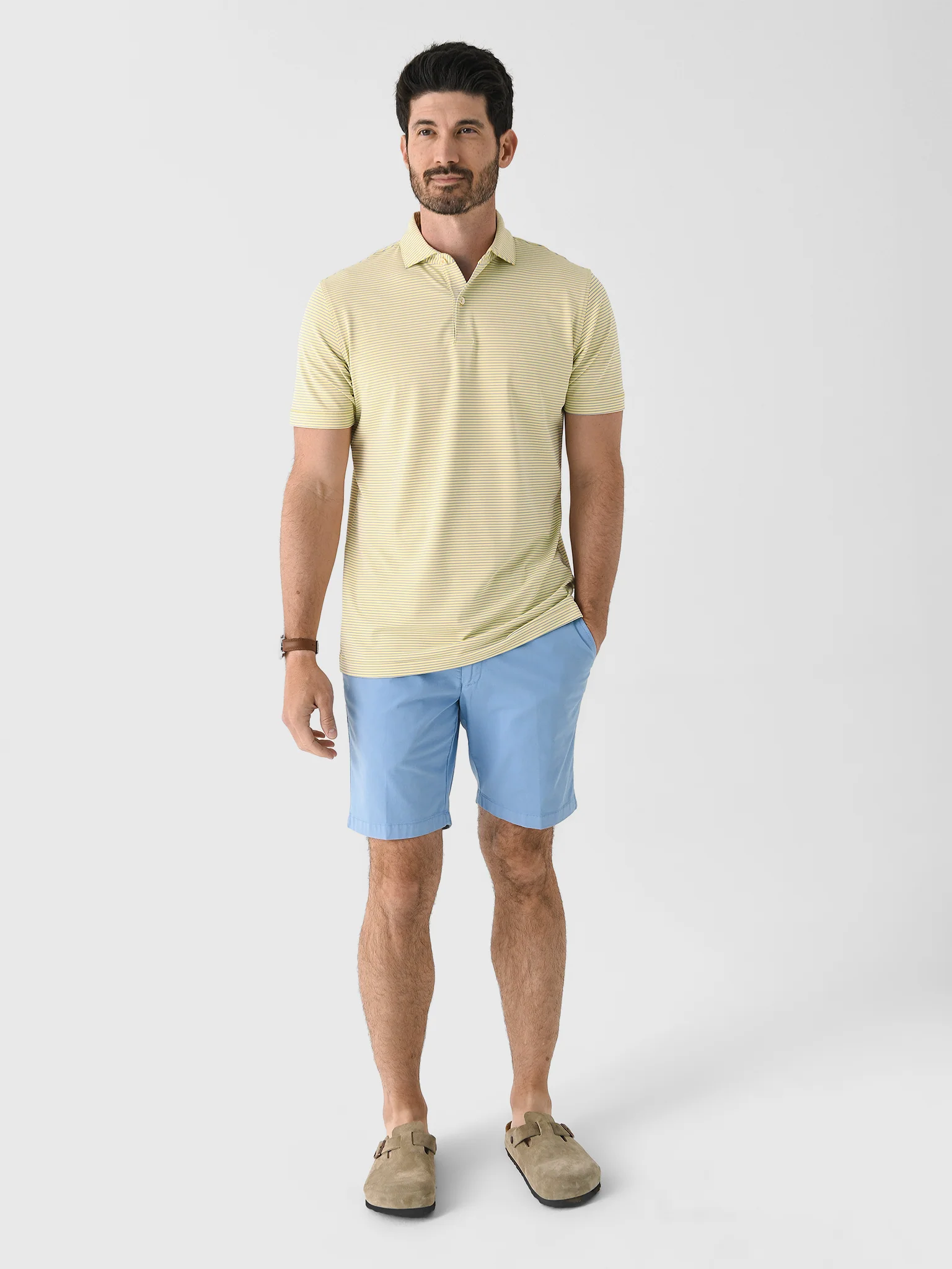 Peter Millar Crown Crafted Men's Ballad Performance Jersey Polo - Image 12