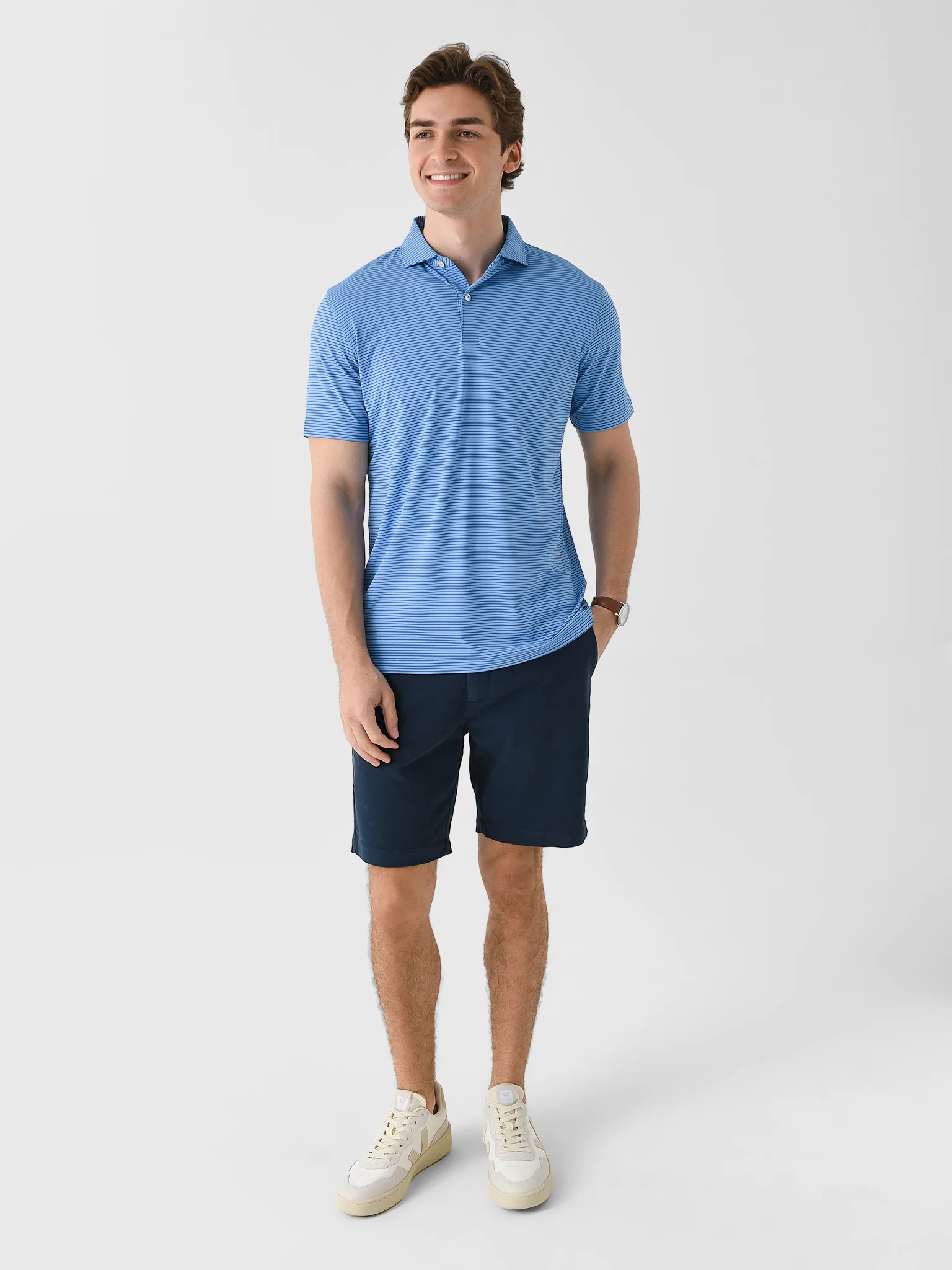 Peter Millar Crown Crafted Men's Ballad Performance Jersey Polo - Image 2