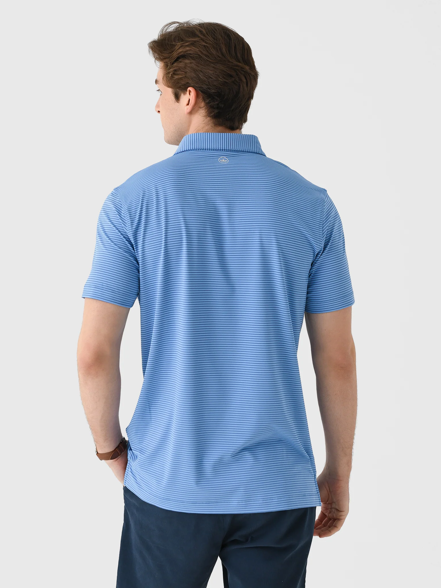 Peter Millar Crown Crafted Men's Ballad Performance Jersey Polo - Image 4