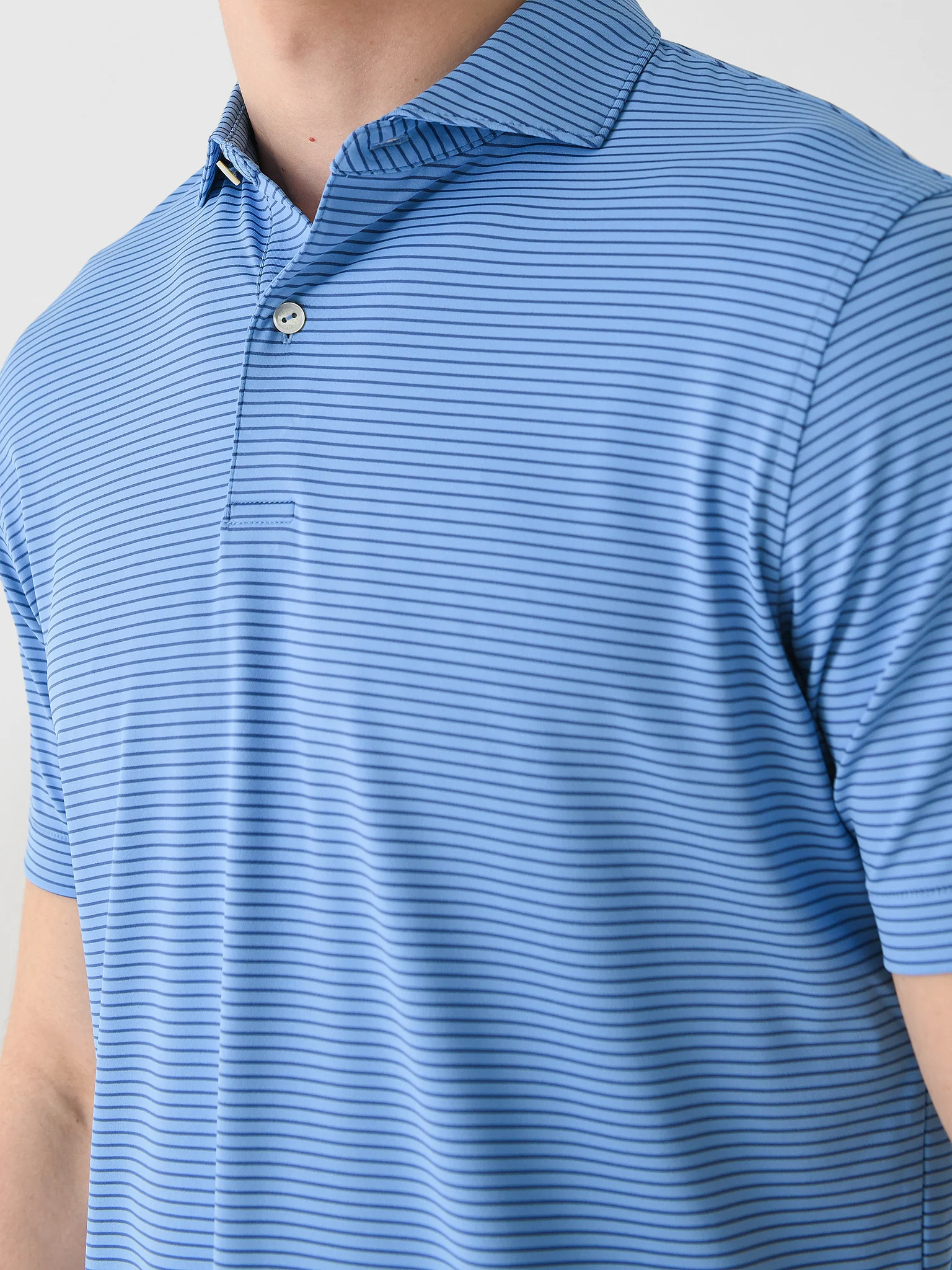 Peter Millar Crown Crafted Men's Ballad Performance Jersey Polo - Image 5
