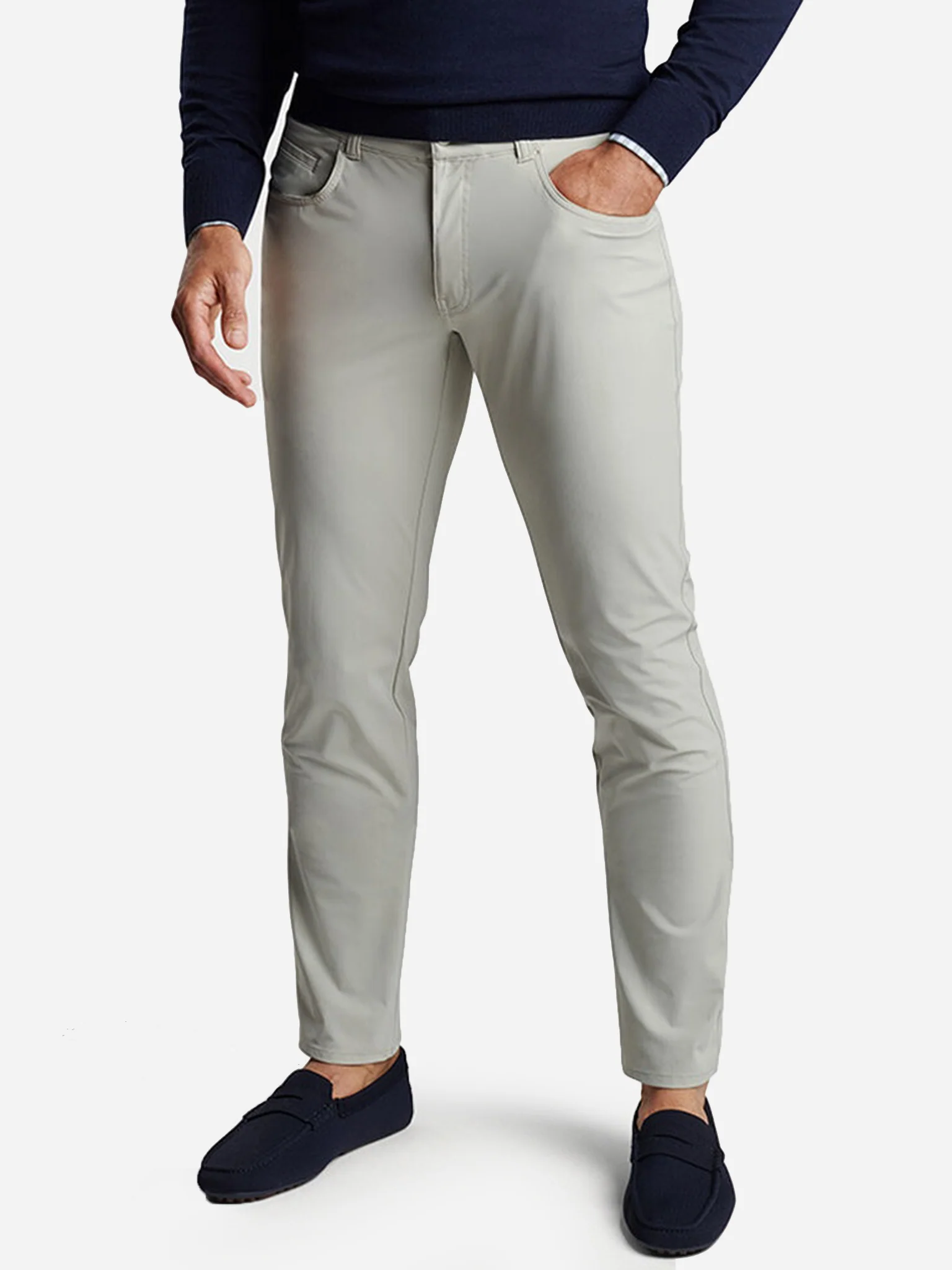 Peter Millar Crown Crafted Men's Bingham Performance Five-Pocket Pant - Image 5