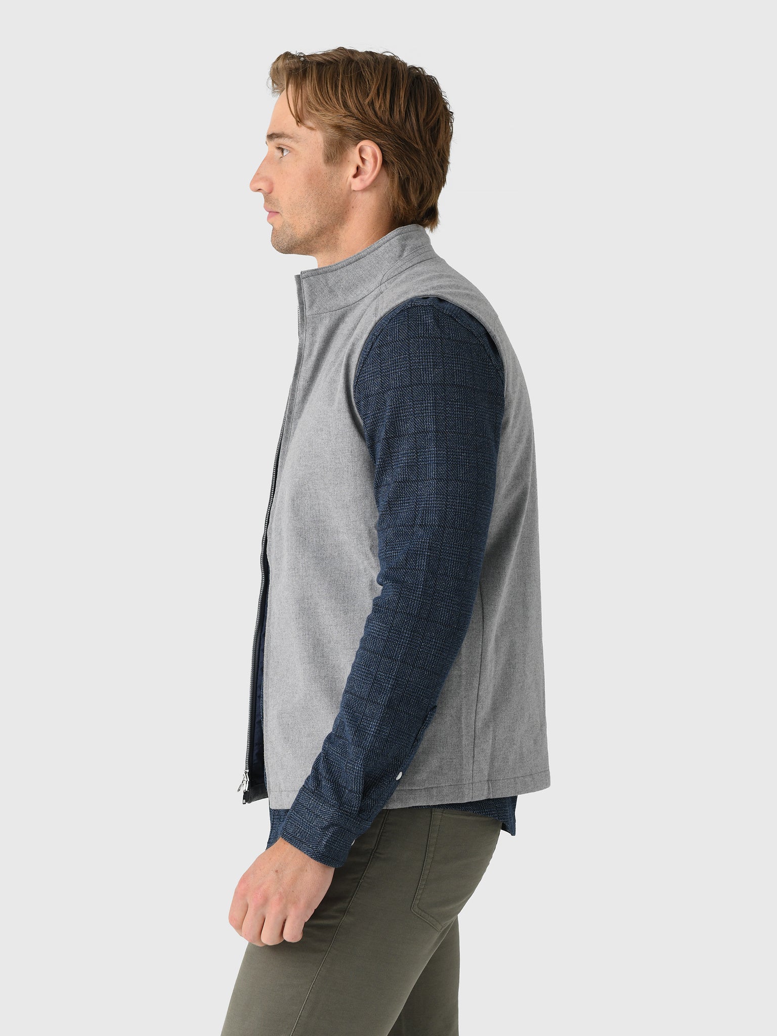 Peter Millar Crown Crafted Men's Cambridge Wool Vest - Image 3
