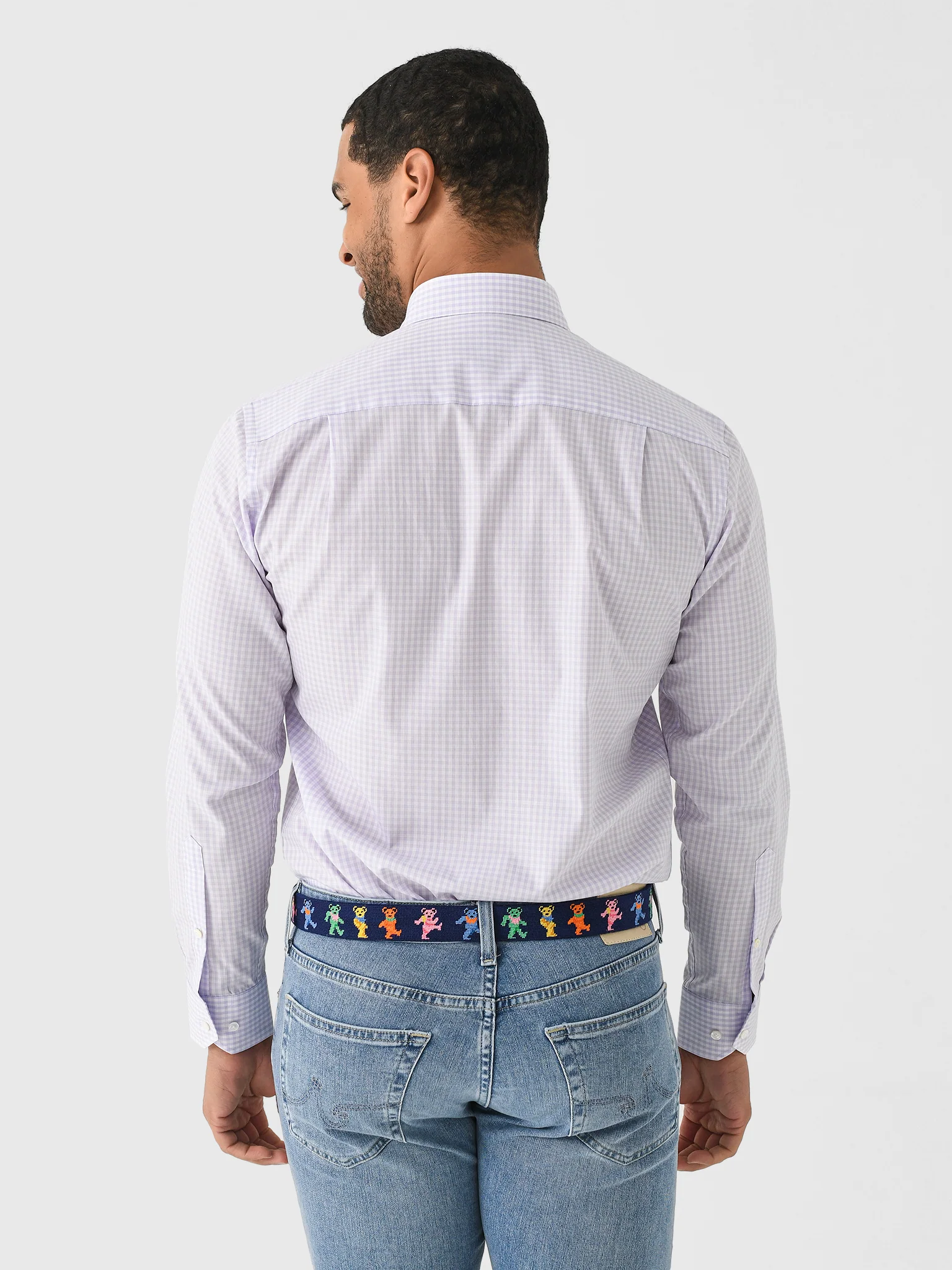 Peter Millar Crown Crafted Men's Capri Cotton Sport Shirt - Image 4