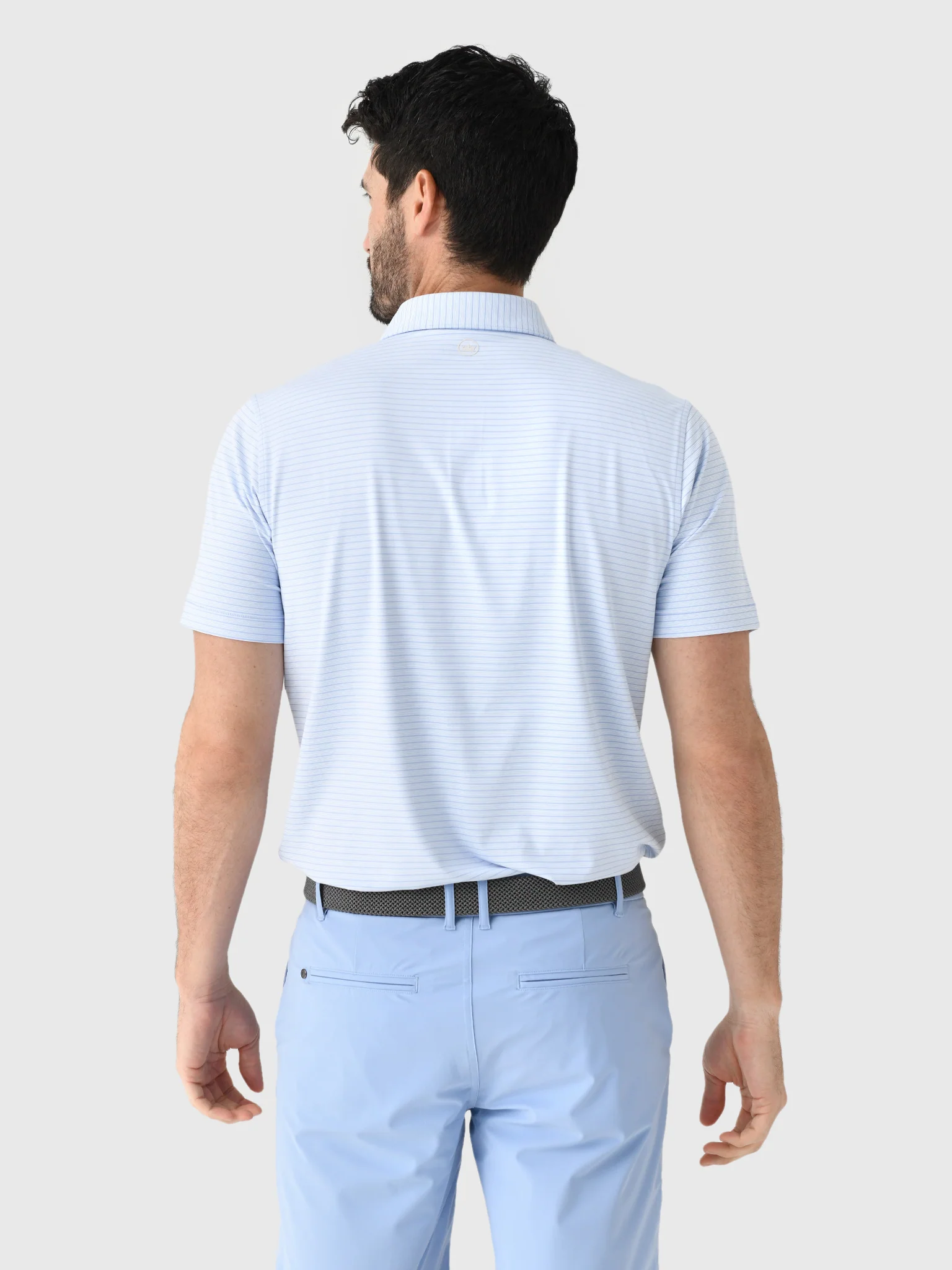 Peter Millar Crown Crafted Men's Channel Performance Jersey Polo - Image 2