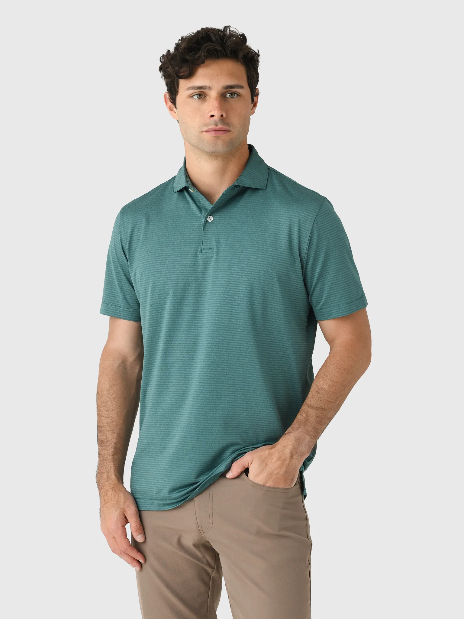 Peter Millar Crown Crafted Men's Empire Performance Jersey Polo - Image 8