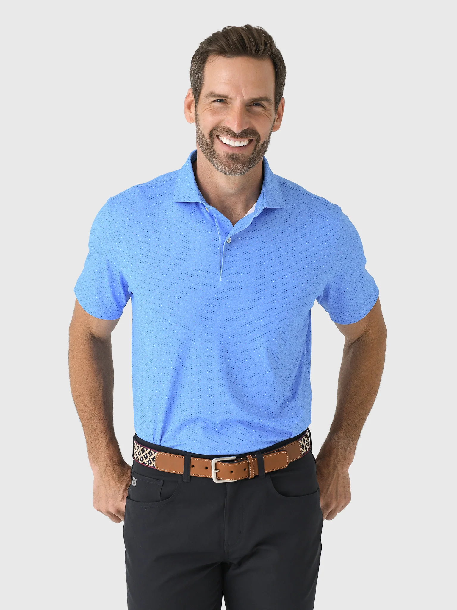 Peter Millar Crown Crafted Men's Fermata Performance Jersey Polo