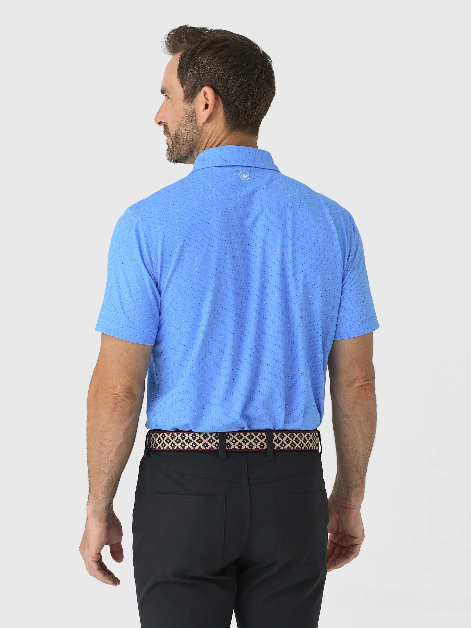 Peter Millar Crown Crafted Men's Fermata Performance Jersey Polo - Image 4