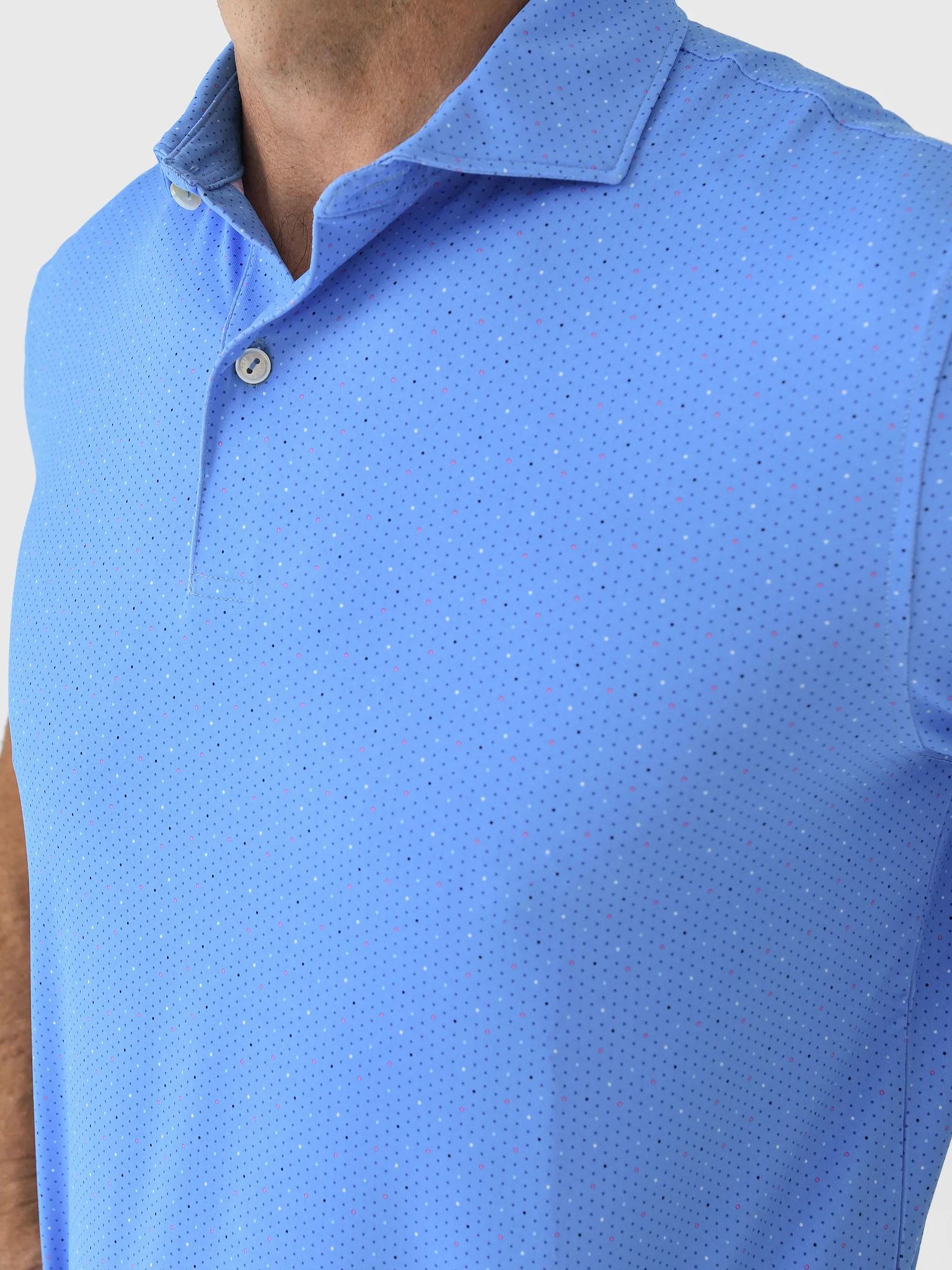 Peter Millar Crown Crafted Men's Fermata Performance Jersey Polo - Image 5