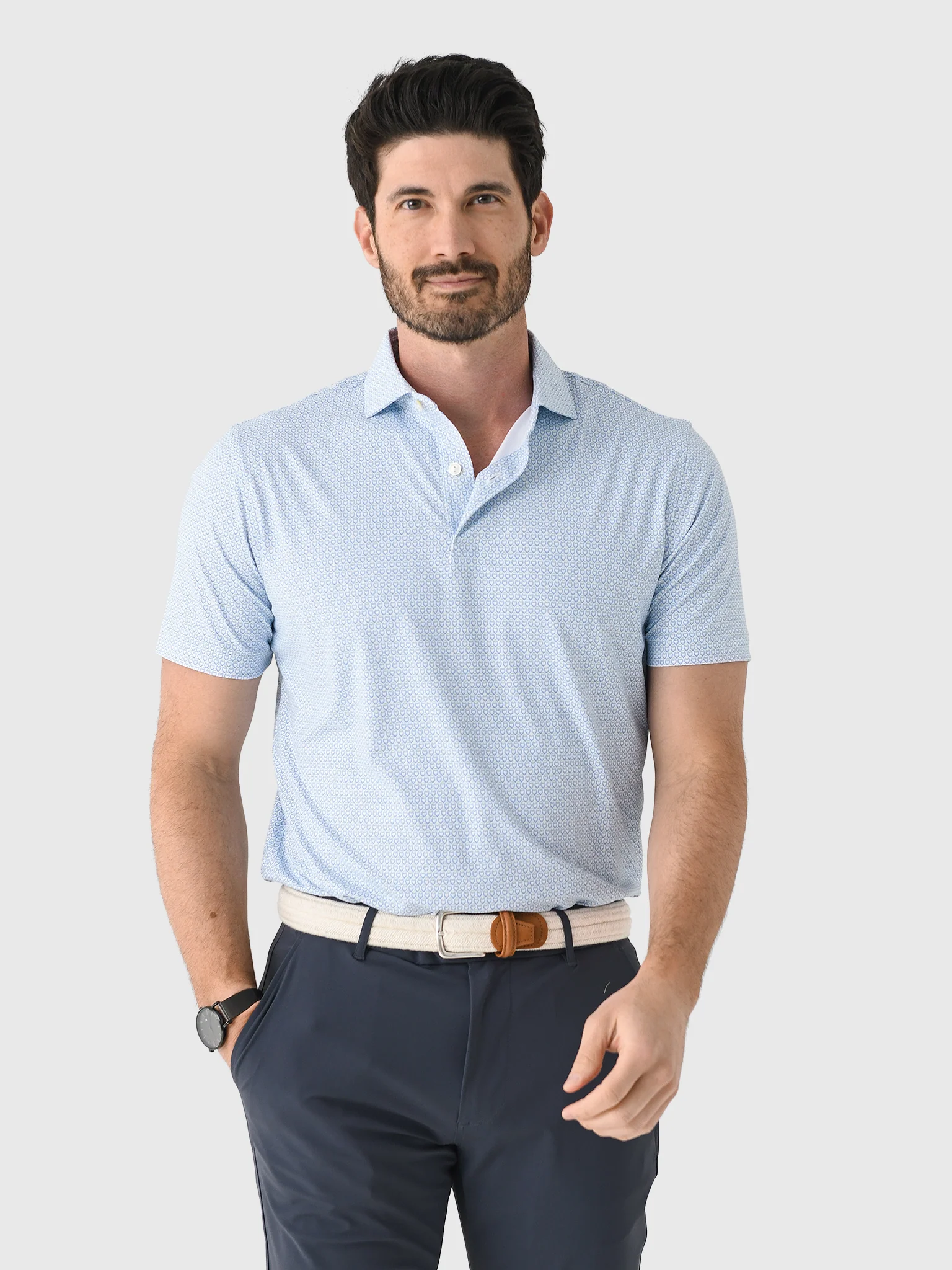 Peter Millar Crown Crafted Men's Palermo Performance Jersey Polo