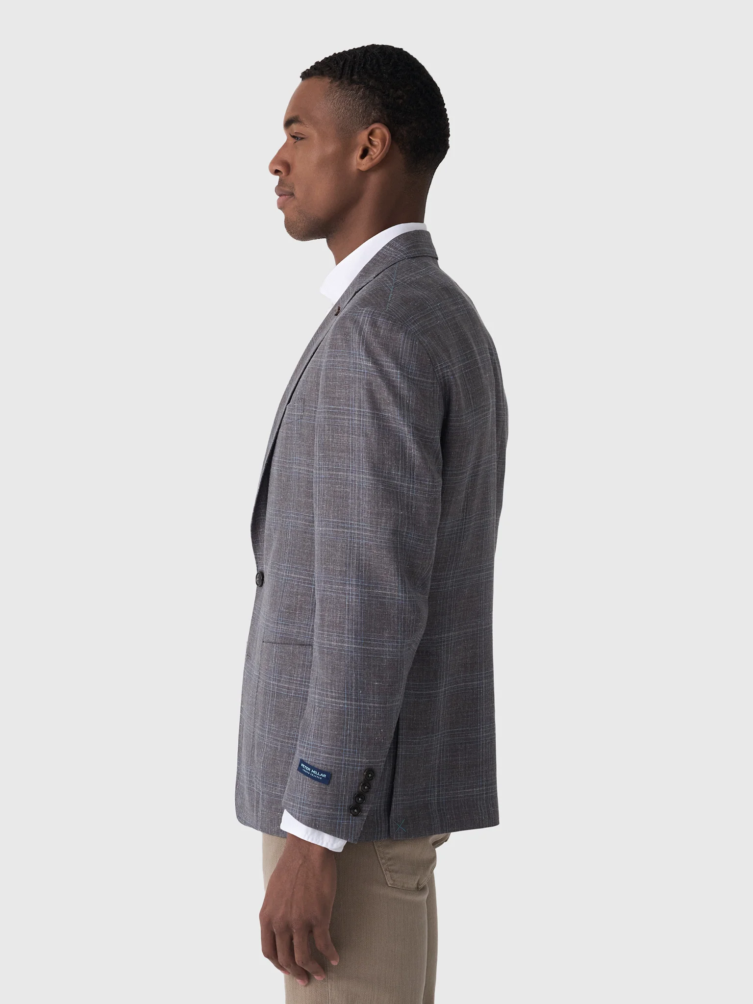 Peter Millar Crown Crafted Men's Pearce Plaid Soft Jacket - Image 3