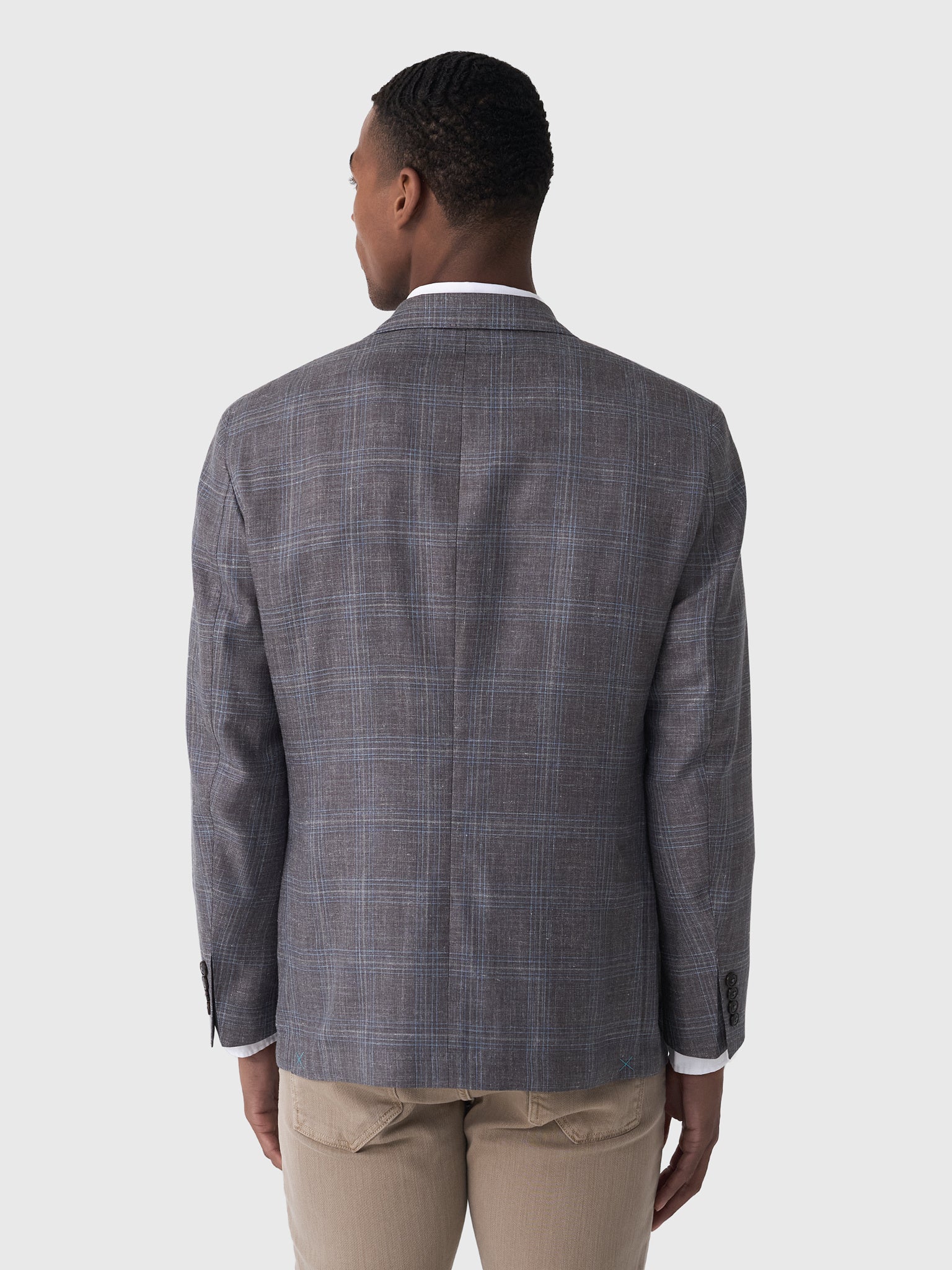 Peter Millar Crown Crafted Men's Pearce Plaid Soft Jacket - Image 4