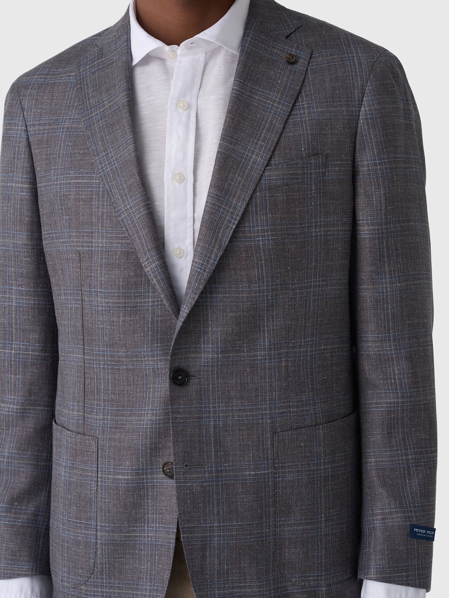 Peter Millar Crown Crafted Men's Pearce Plaid Soft Jacket - Image 5