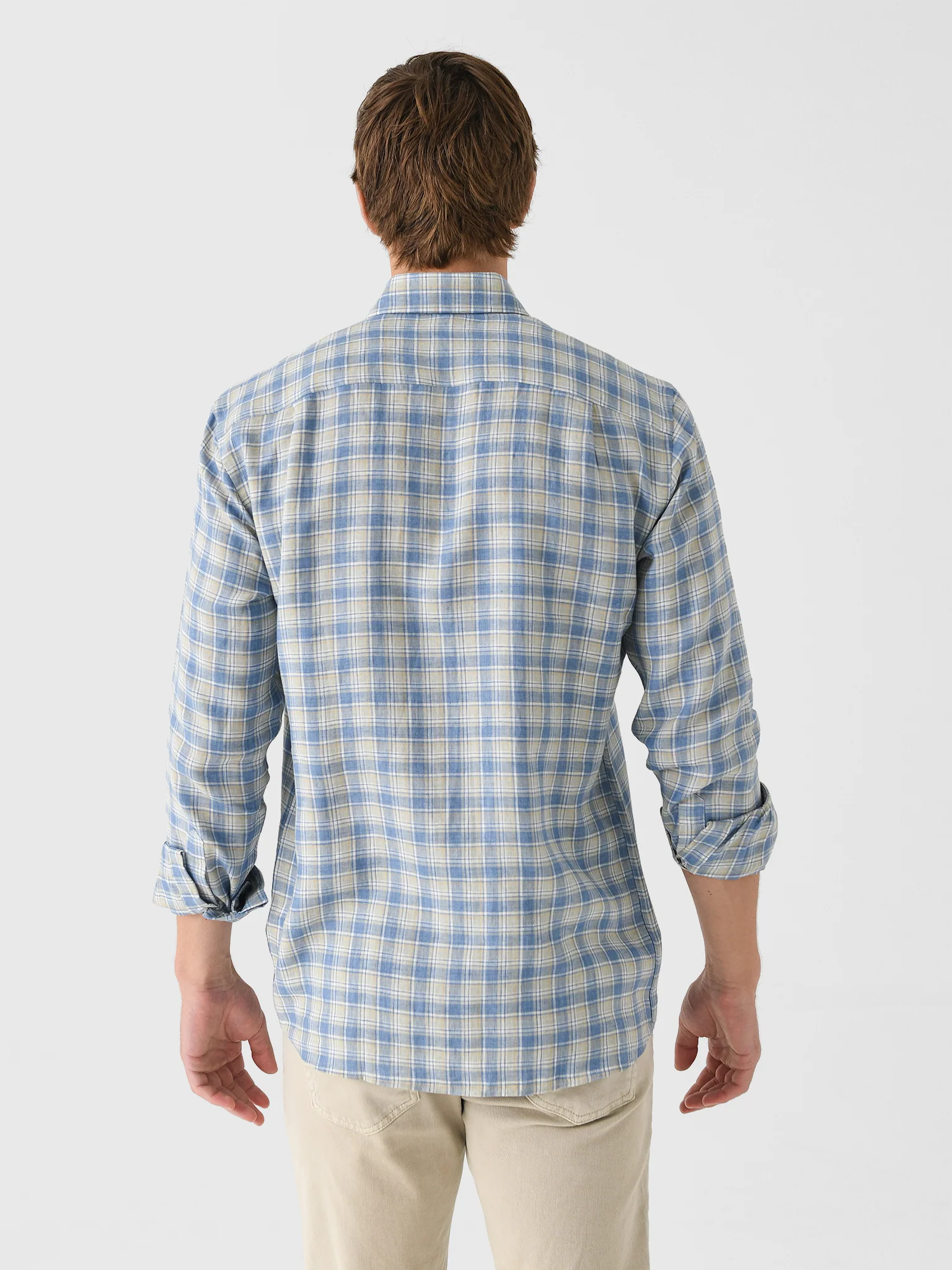 Peter Millar Crown Crafted Men's Ravello Linen Sport Shirt - Image 4