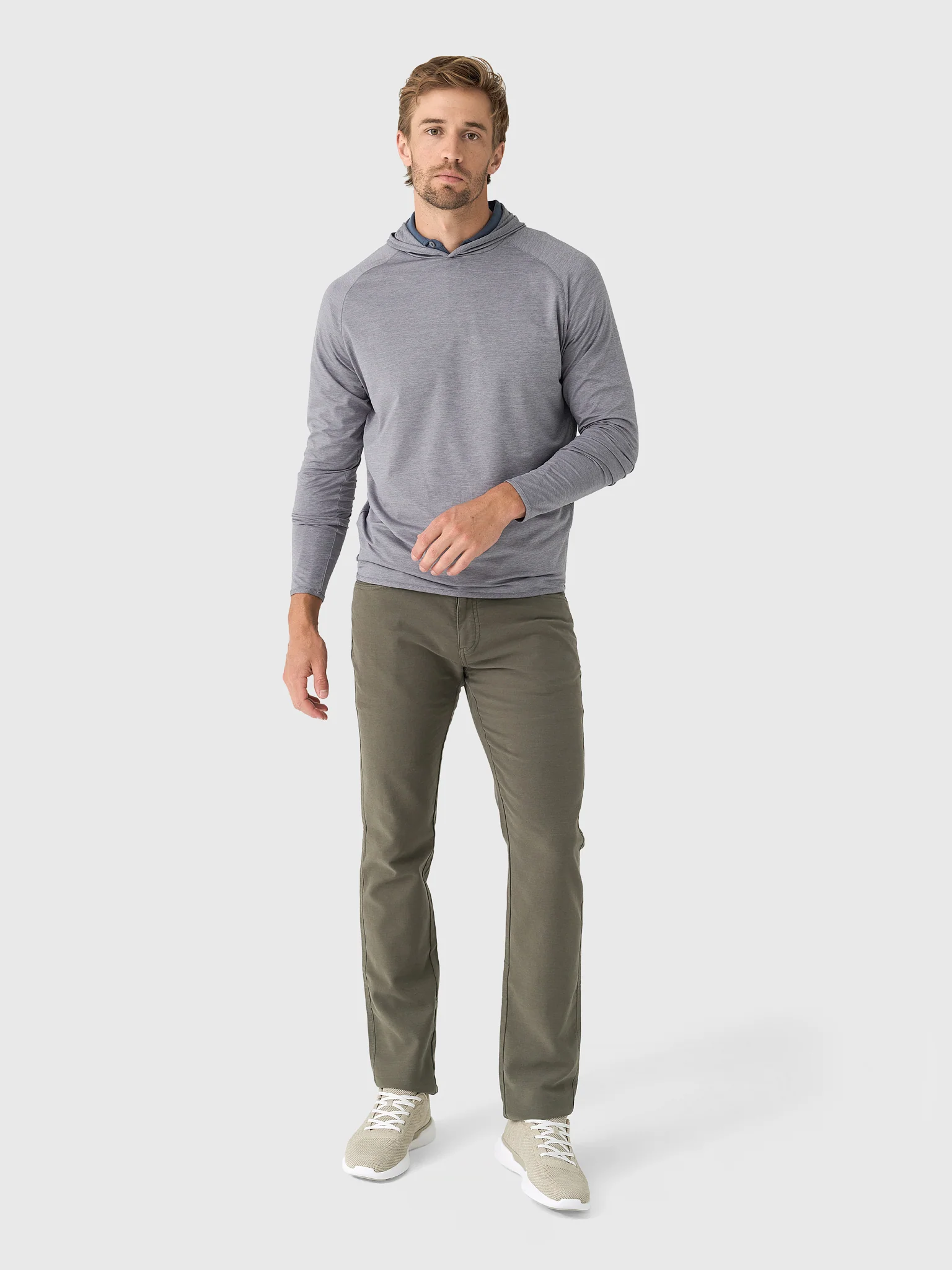 Peter Millar Crown Crafted Men's Stealth Performance Hoodie - Image 2