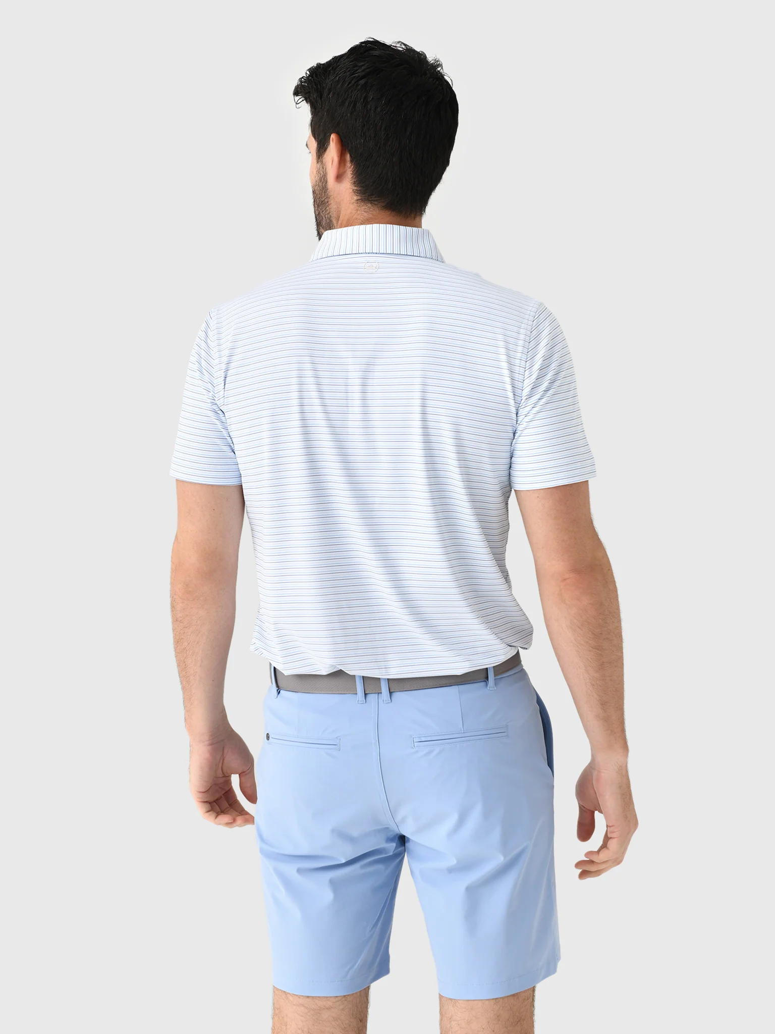 Peter Millar Crown Crafted Men's Triad Performance Jersey Polo - Image 2