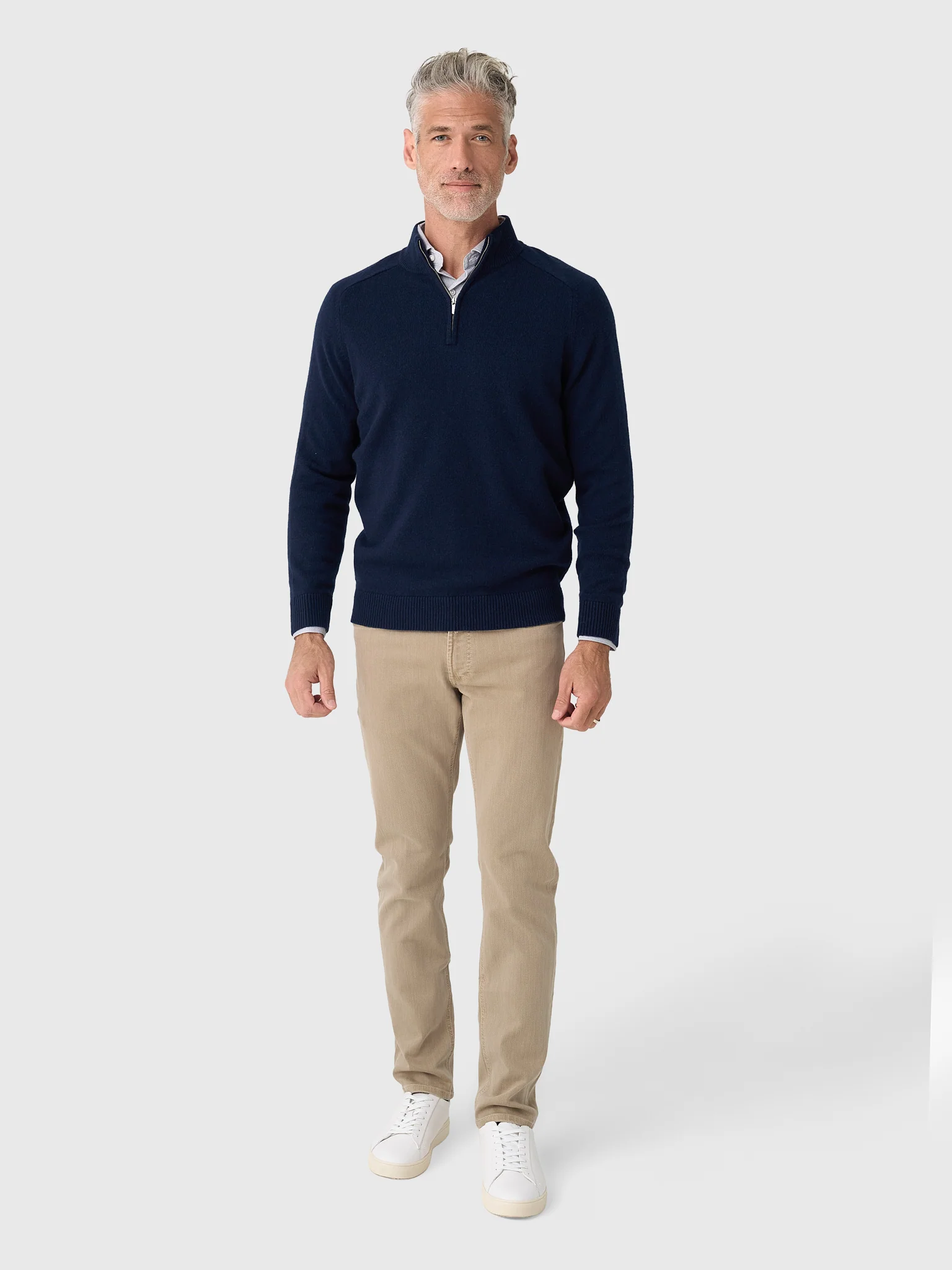 Peter Millar Crown Men's Crescent Quarter-Zip Sweater - Image 5