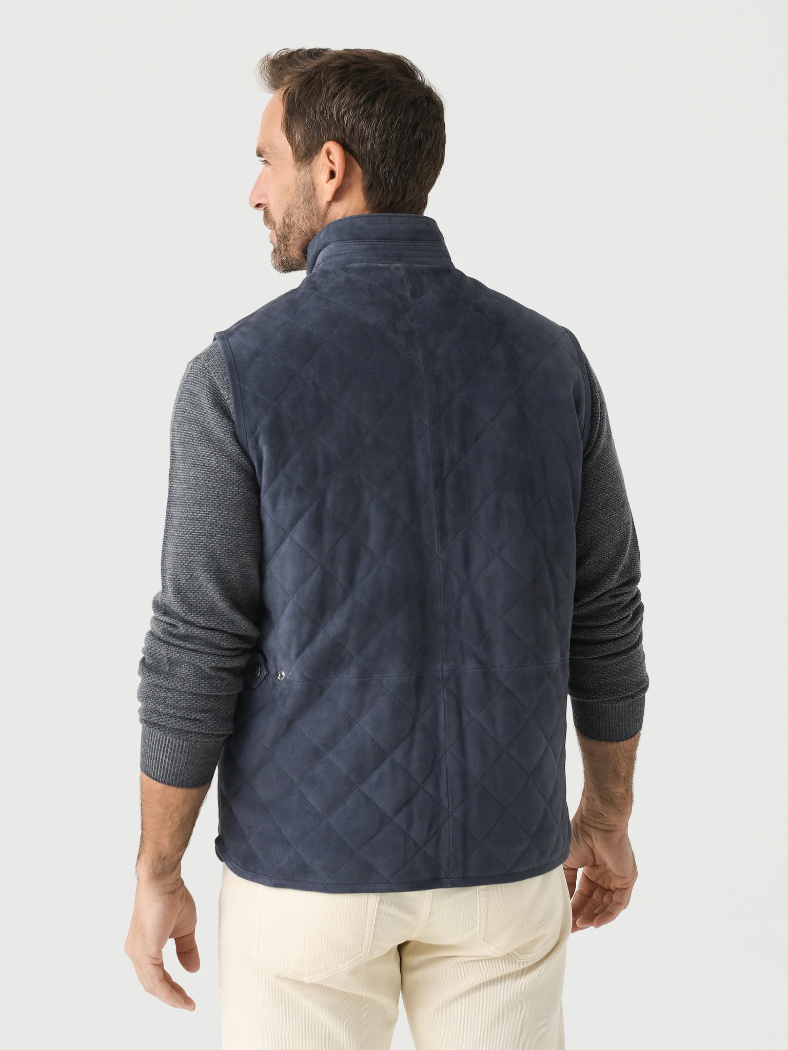 Peter Millar Crown Men's Essex Suede Vest - Image 4
