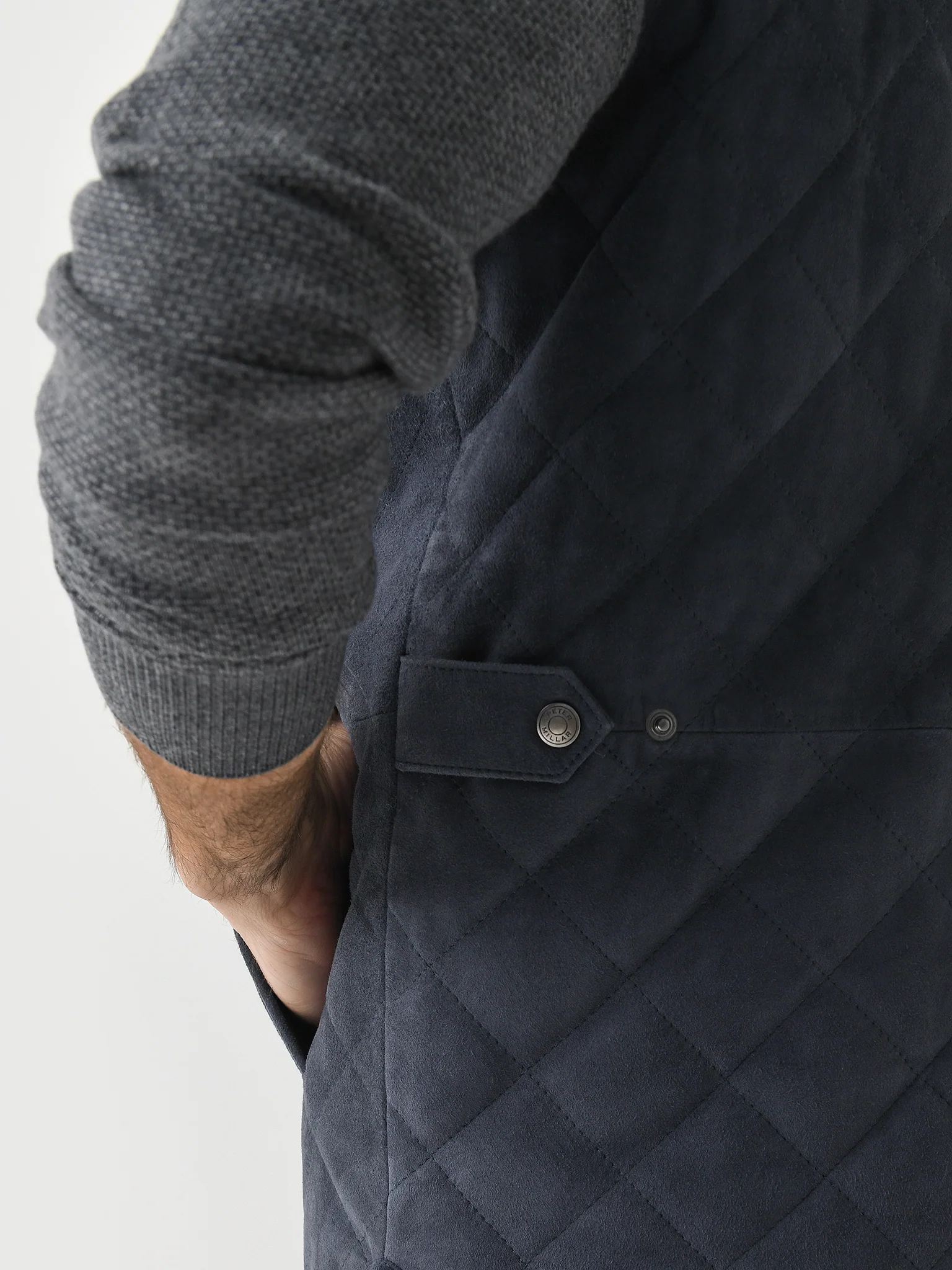 Peter Millar Crown Men's Essex Suede Vest - Image 5