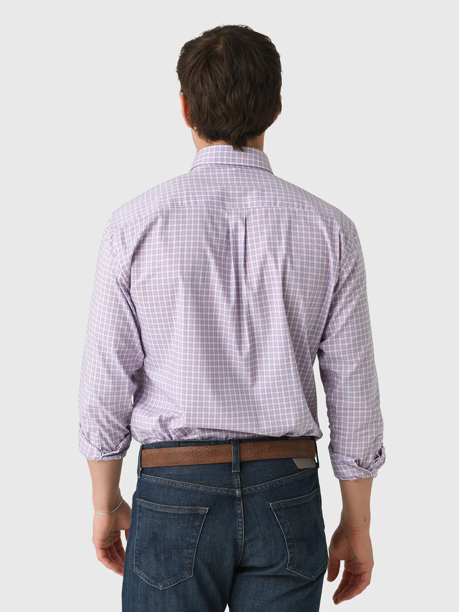 Peter Millar Crown Men's Felix Crown Lite Cotton-Stretch Sport Shirt - Image 10