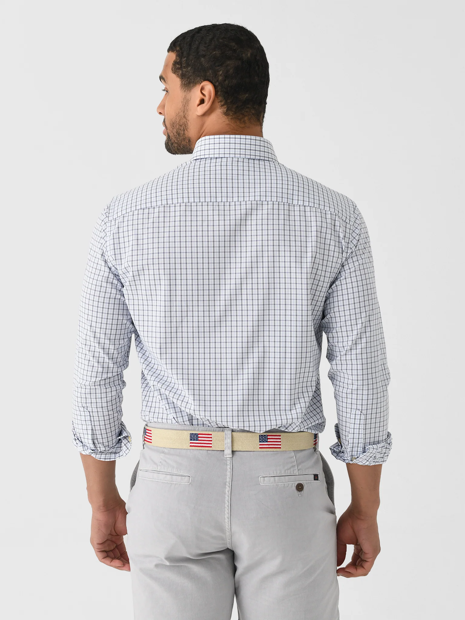 Peter Millar Crown Men's Hamilton Performance Twill Sport Shirt - Image 4